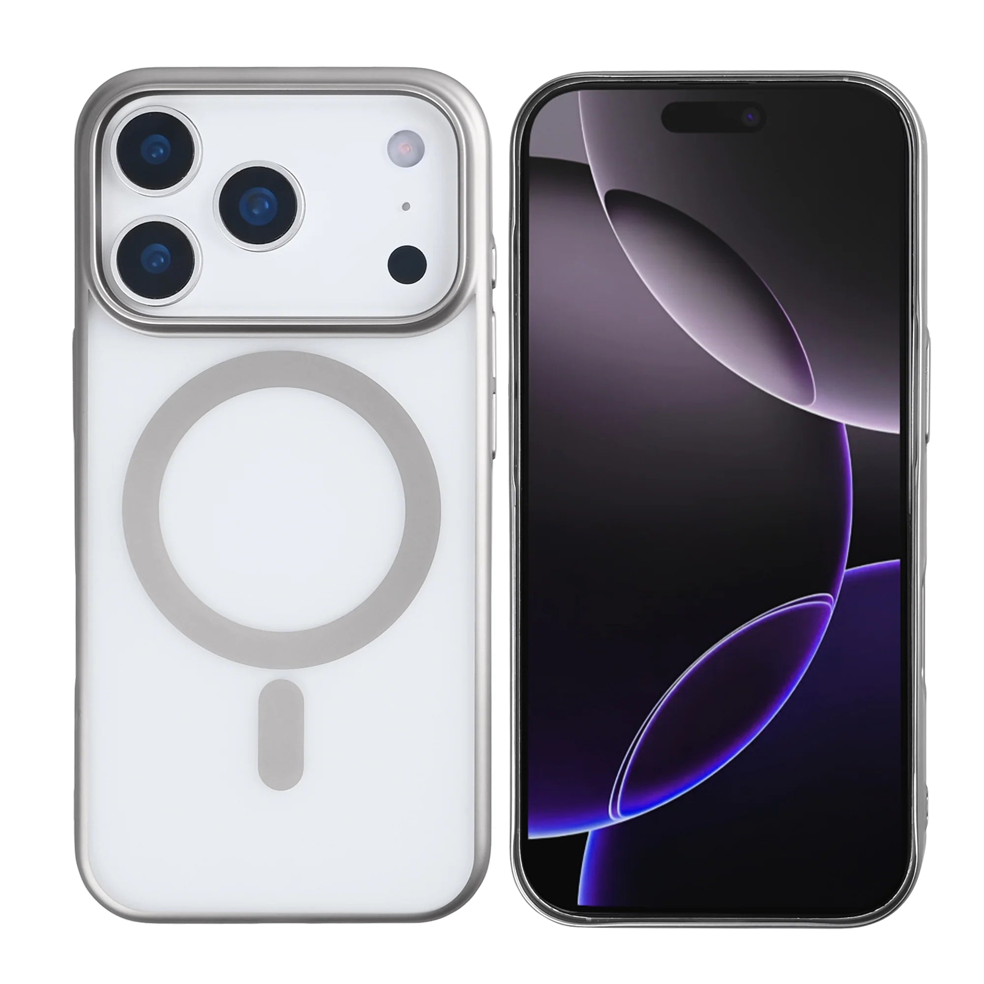 Rixus Instinct Mag Case für Apple iPhone 17 Pro Max – Titanium Grey