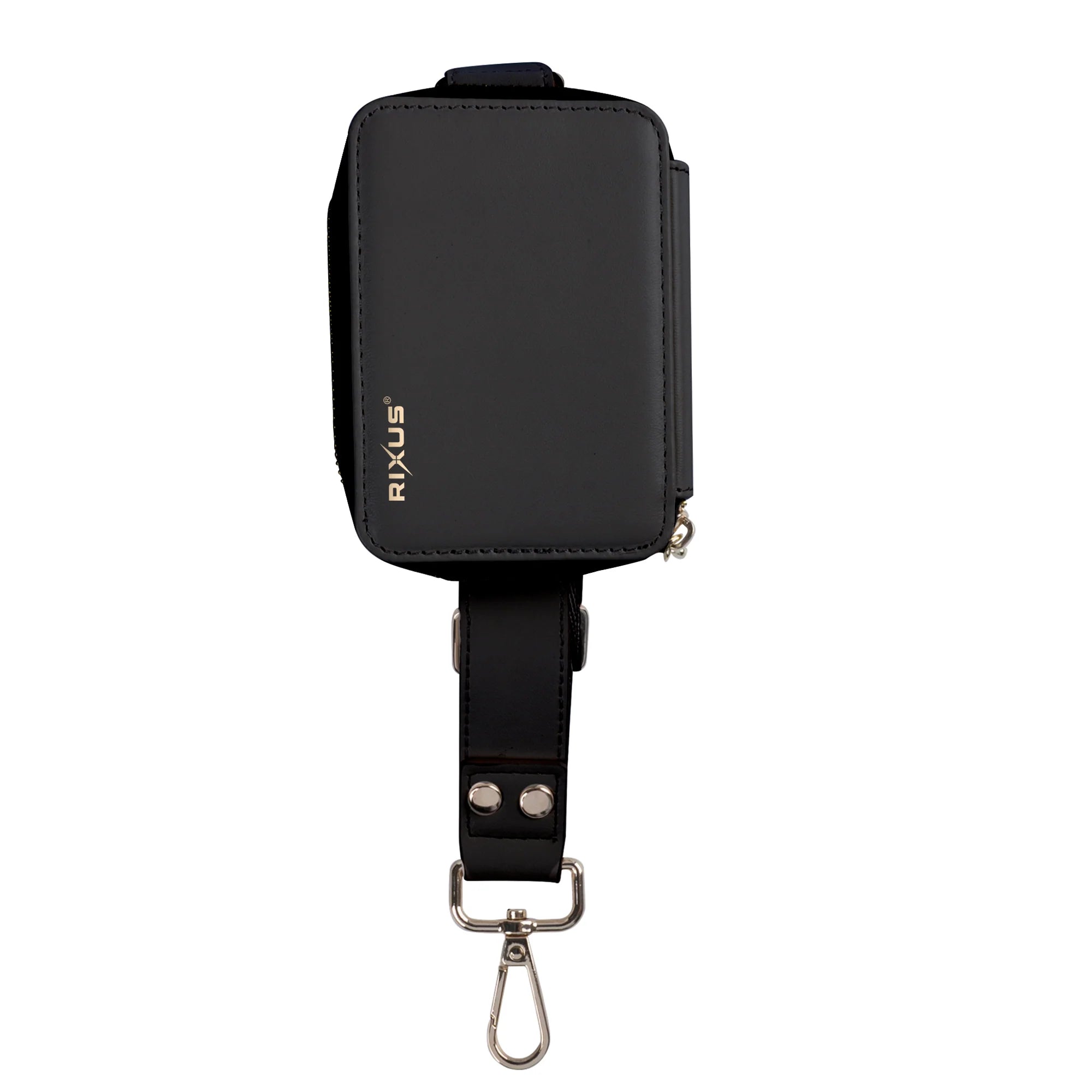 Utility Phone Strap in Schwarz mit magnetische Handyhalterung für sicheres Tragen von Smartphones.