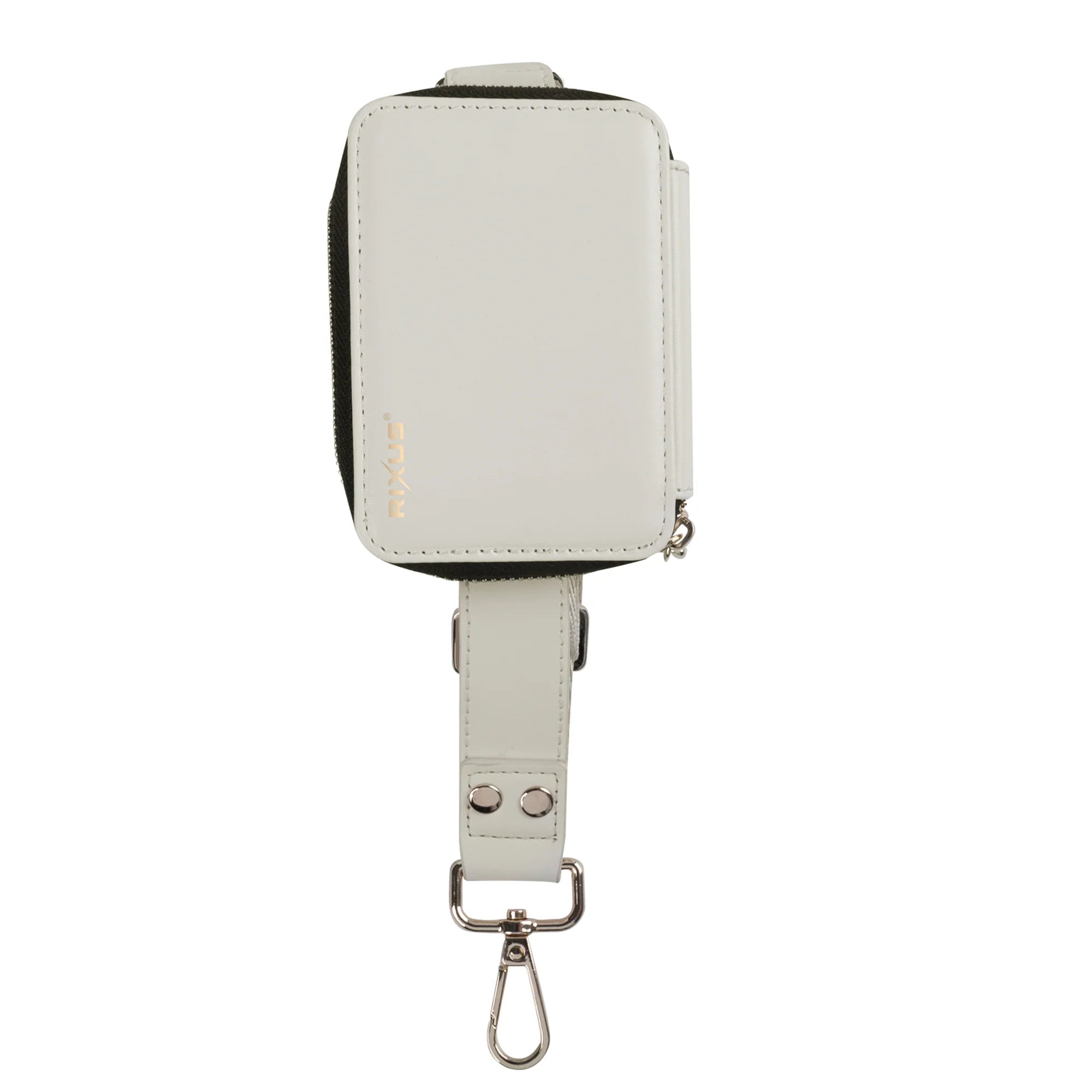 Utility Phone Strap in Weiß mit magnetische Handyhalterung für Smartphones, verstellbares Trageband.