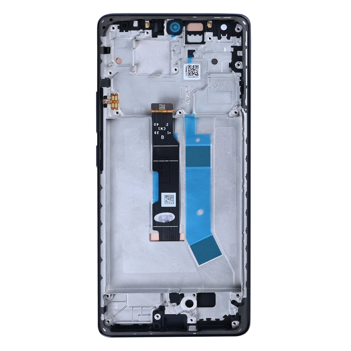 Xiaomi Redmi Note 14 Pro 4G Display und Digitizer mit Rahmen, Mitternachtsschwarz (OEM)