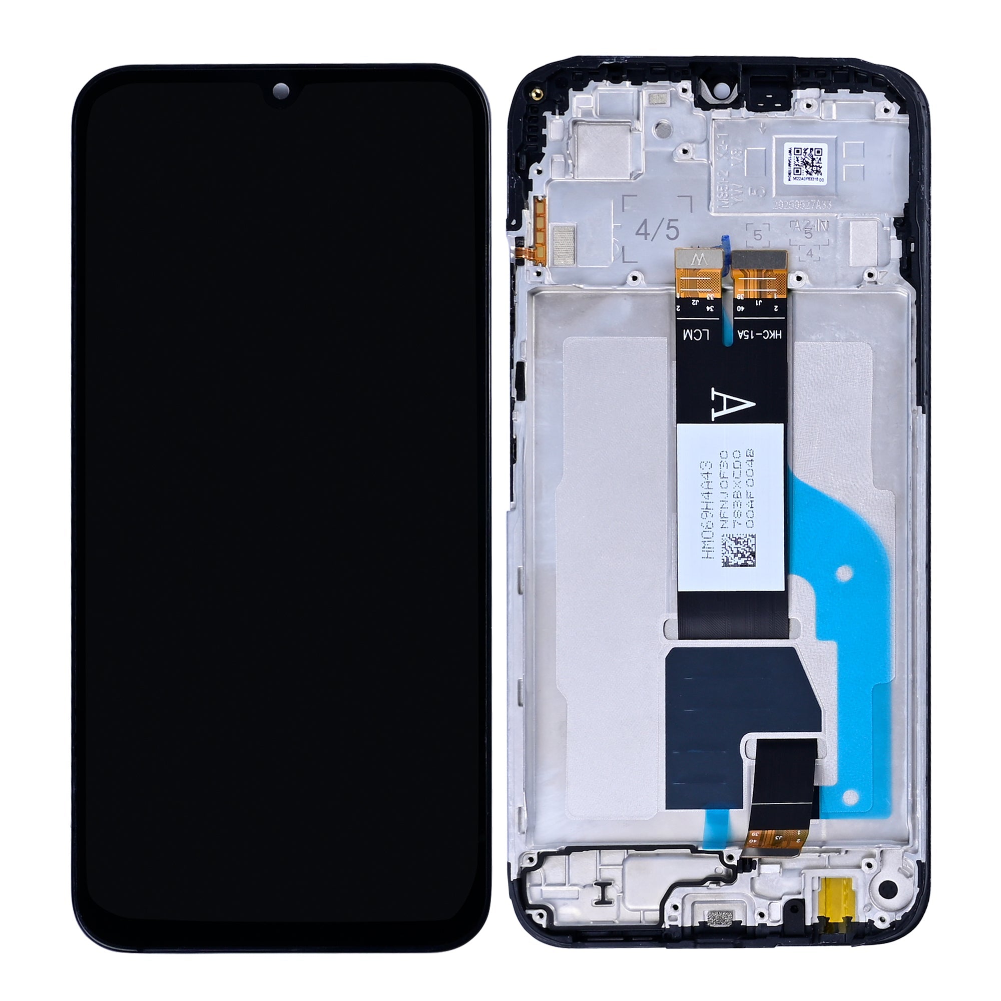 Xiaomi Redmi 15C 4G (Global) Display und Digitizer mit Rahmen, Mitternachtsgrau, OEM