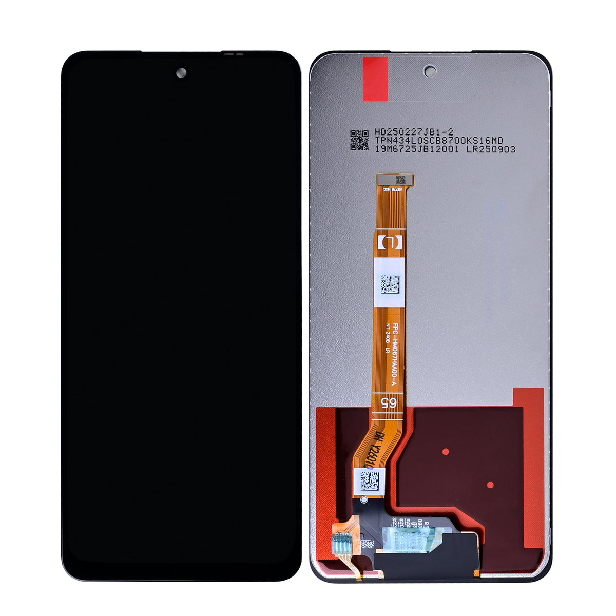 Oppo A5 Pro 4G, A5 Pro 5G Display und Digitizer ohne Rahmen, Schwarz (OEM)