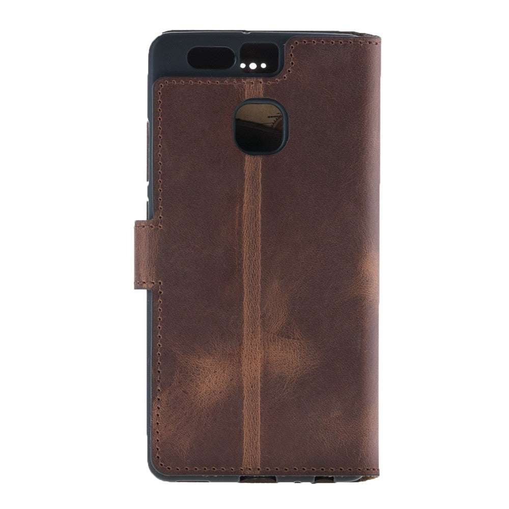 Bouletta Echt Leder BookCase P9 Huawei