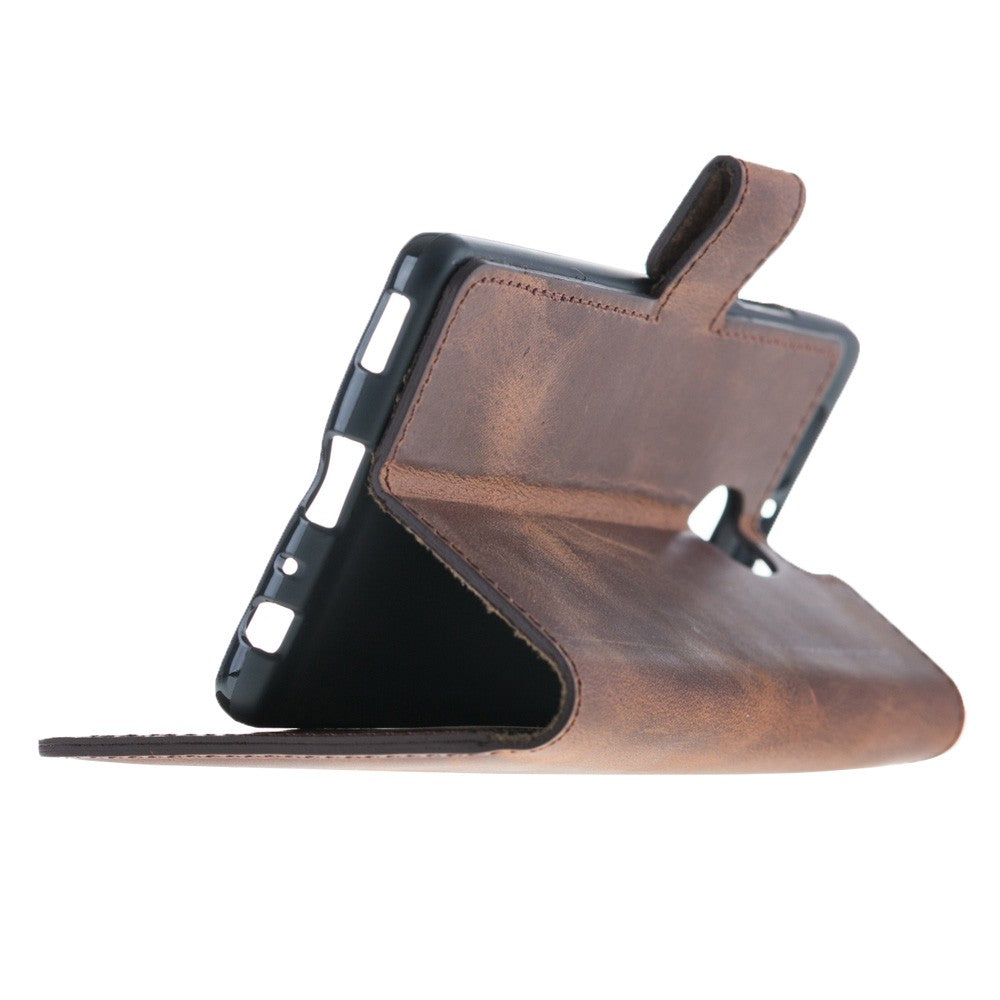 Bouletta Echt Leder BookCase P9 Huawei