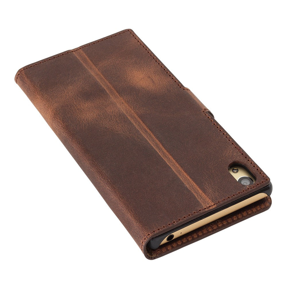 Bouletta Echt Leder BookCase Z5 Xperia