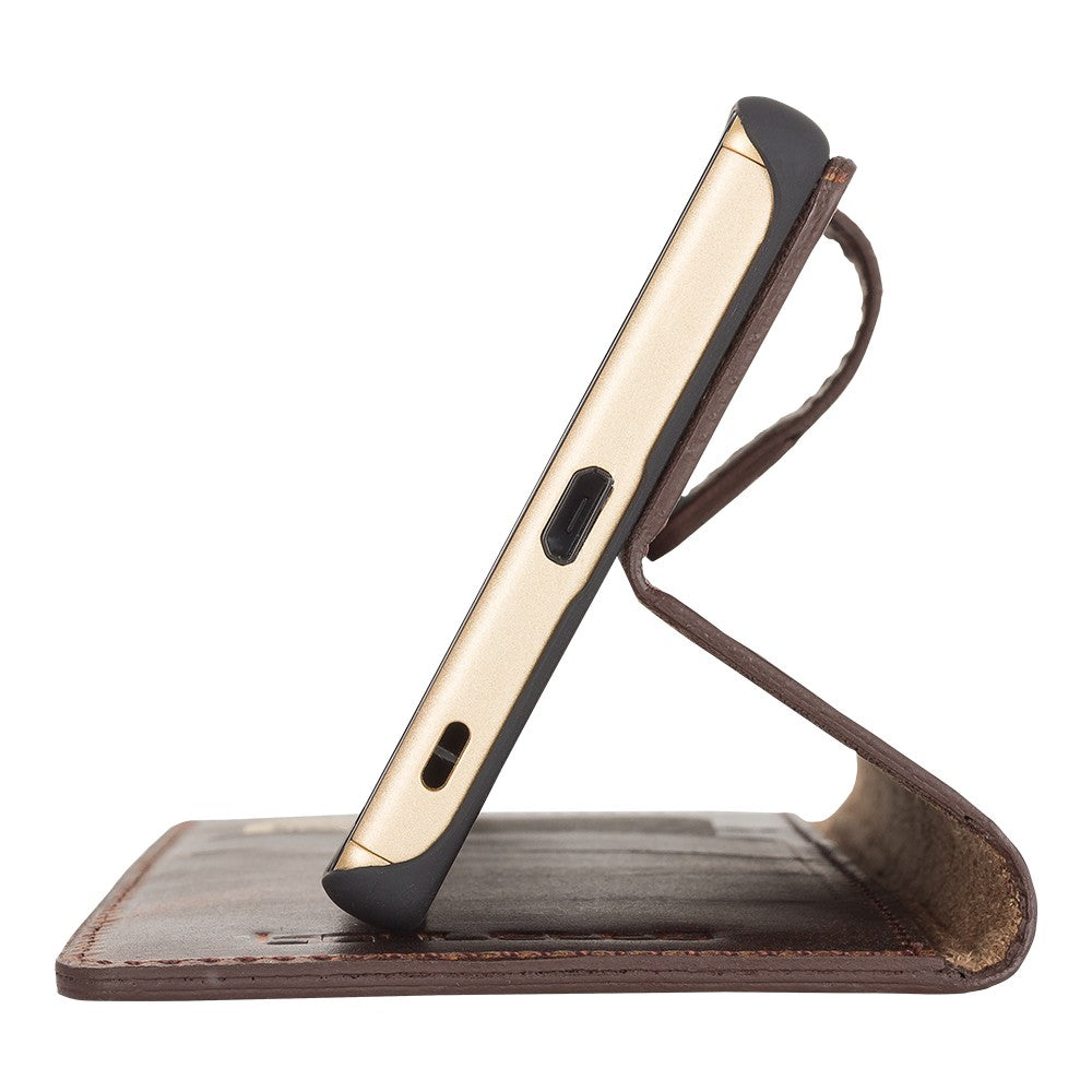 Bouletta Echt Leder BookCase Z5 Xperia