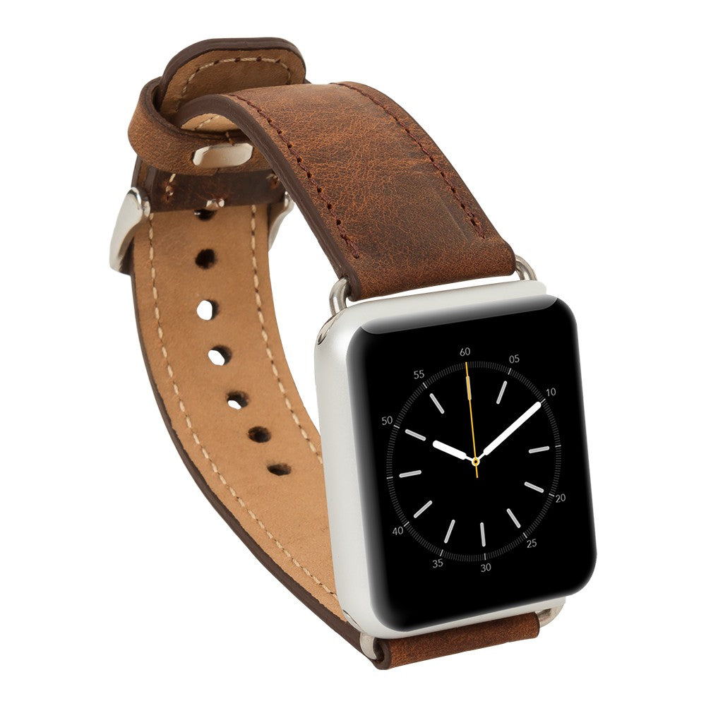 Bouletta ECHT LEDER Apple Watch 38 / 40mm Braun G2