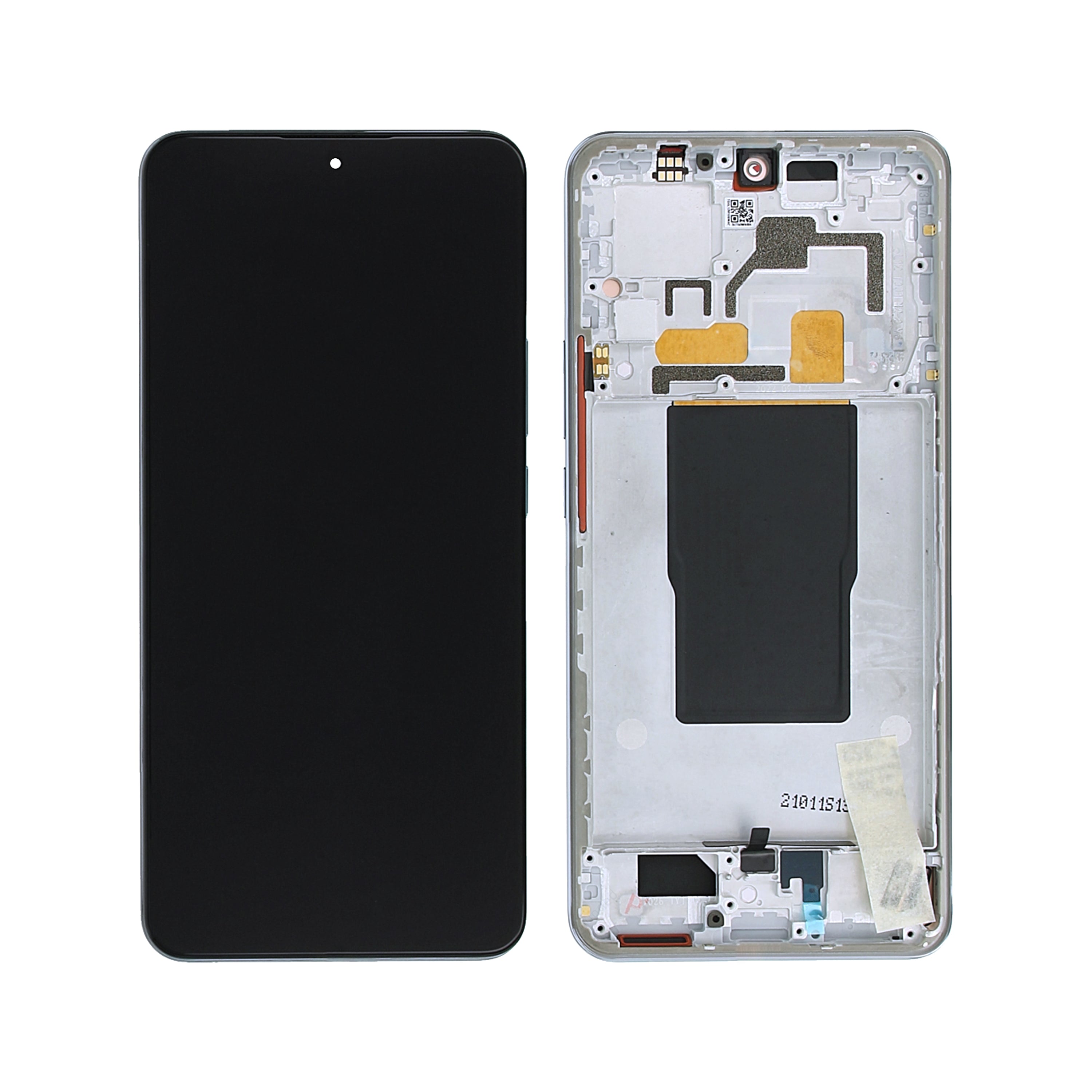 Xiaomi 12T 5G, 12T Pro 5G Display und Digitizer mit Rahmen, Silber, OEM