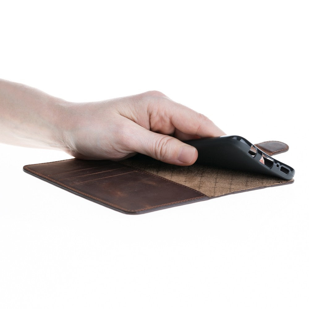 Bouletta Echt Leder Galaxy S8 Book Wallet