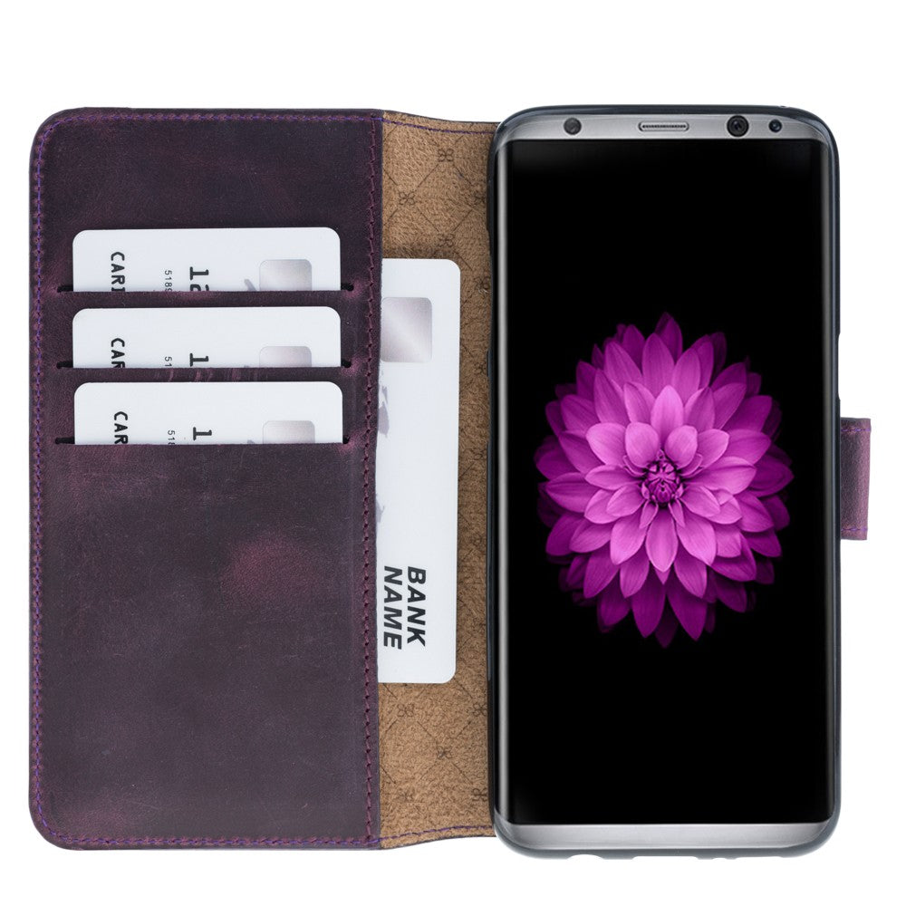 Bouletta Echt Leder Galaxy S8 Book Wallet