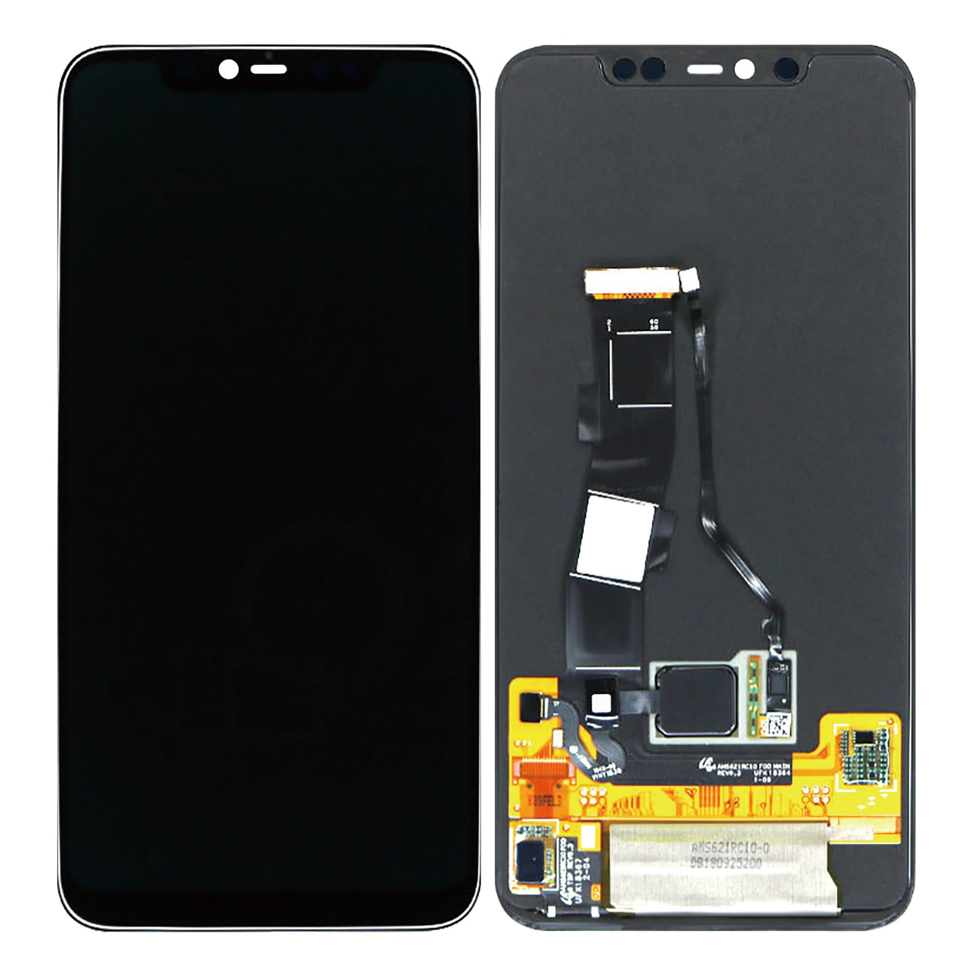Xiaomi Mi 8 Pro Display und Digitizer ohne Rahmen, Schwarz, OEM
