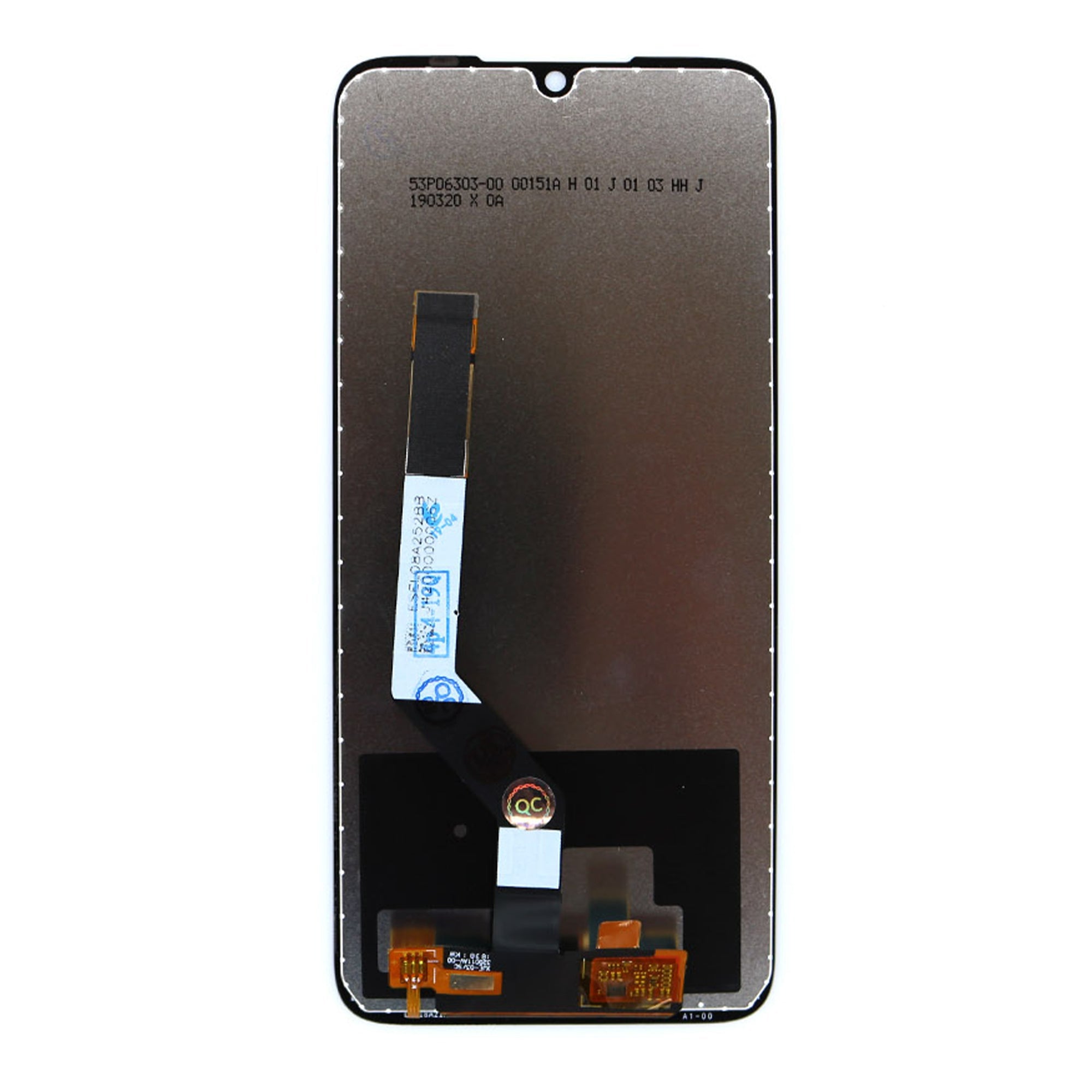 Xiaomi Redmi Note 7, Redmi Note 7 Pro Display und Digitizer ohne Rahmen, Schwarz, OEM
