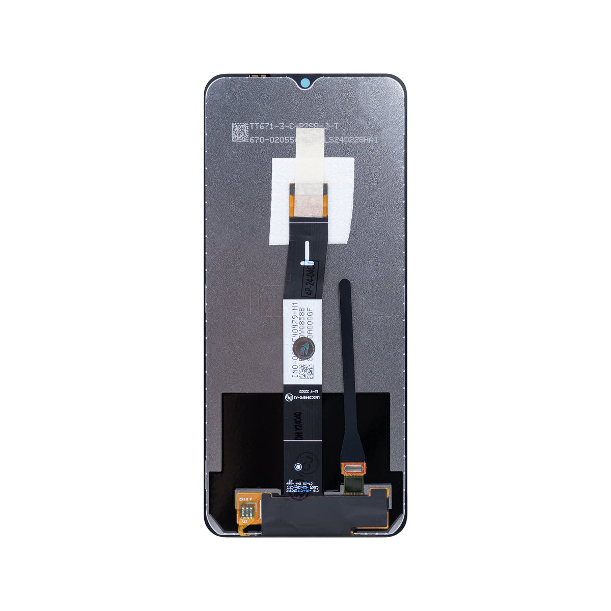 Xiaomi Redmi 12C Display und Digitizer ohne Rahmen, Schwarz, OEM