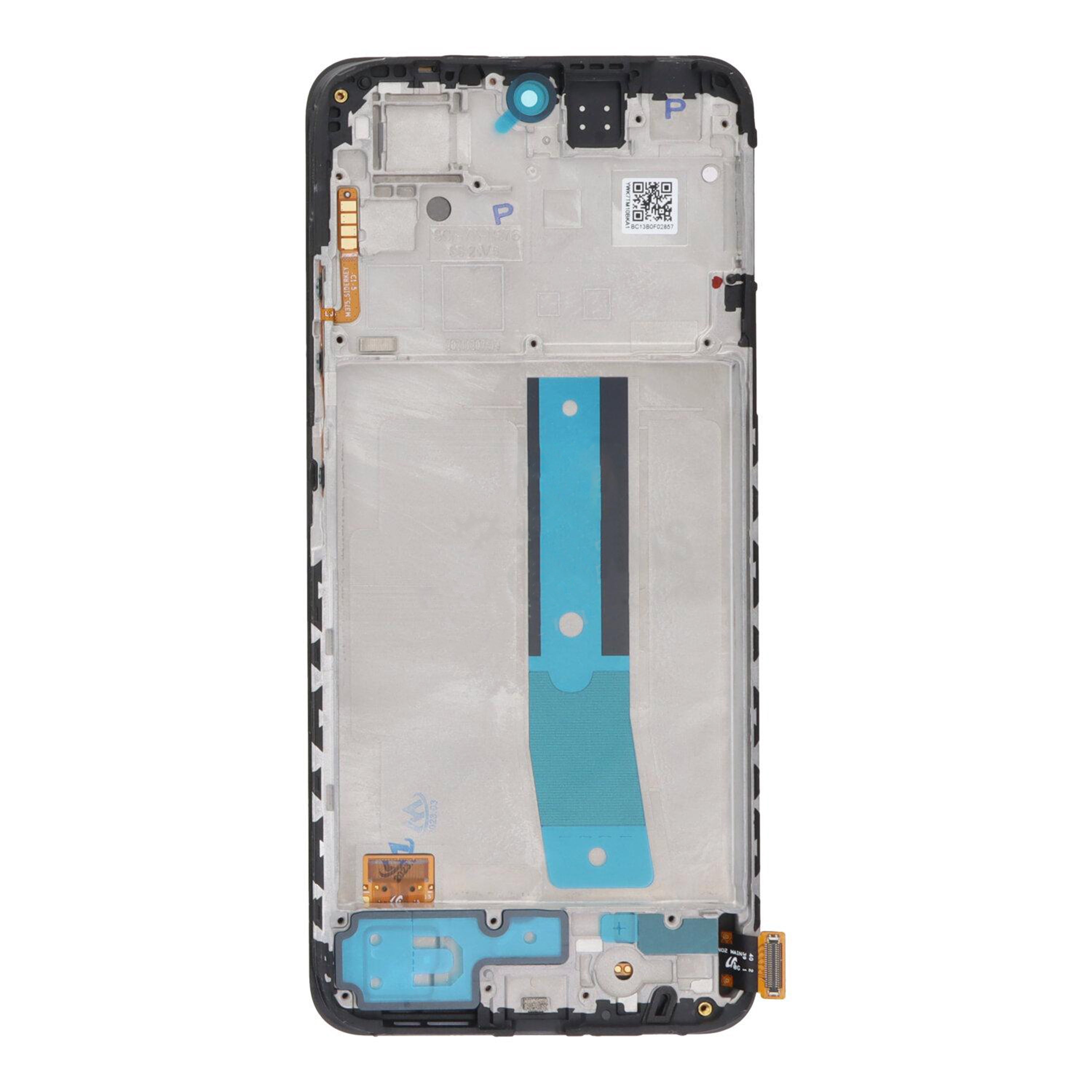Xiaomi Redmi Note 11 4G Display und Digitizer mit Rahmen, Schwarz, OEM