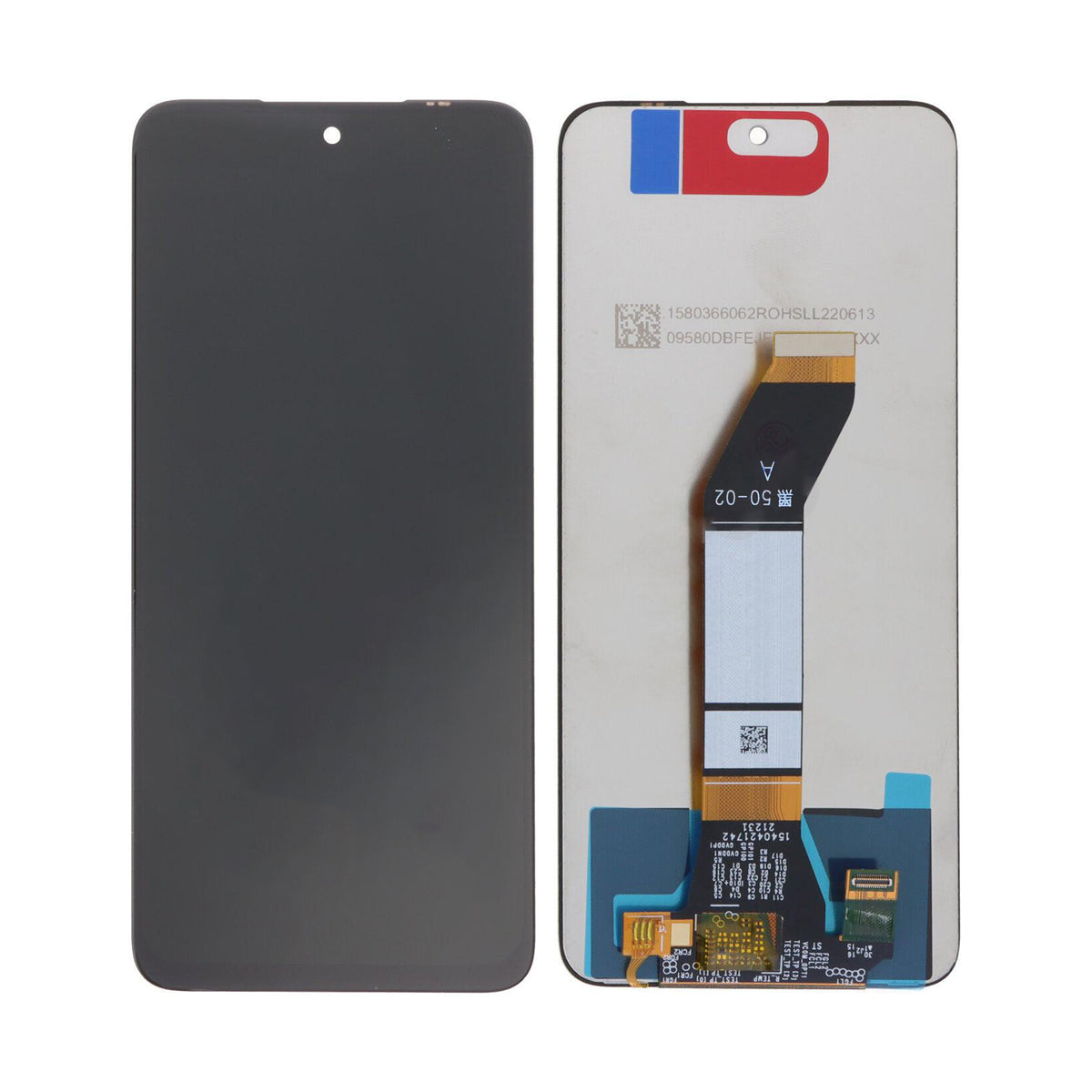 Xiaomi Redmi 10, Redmi 10 (2022), Redmi 10 Prime Display und Digitizer ohne Rahmen, Schwarz, OEM