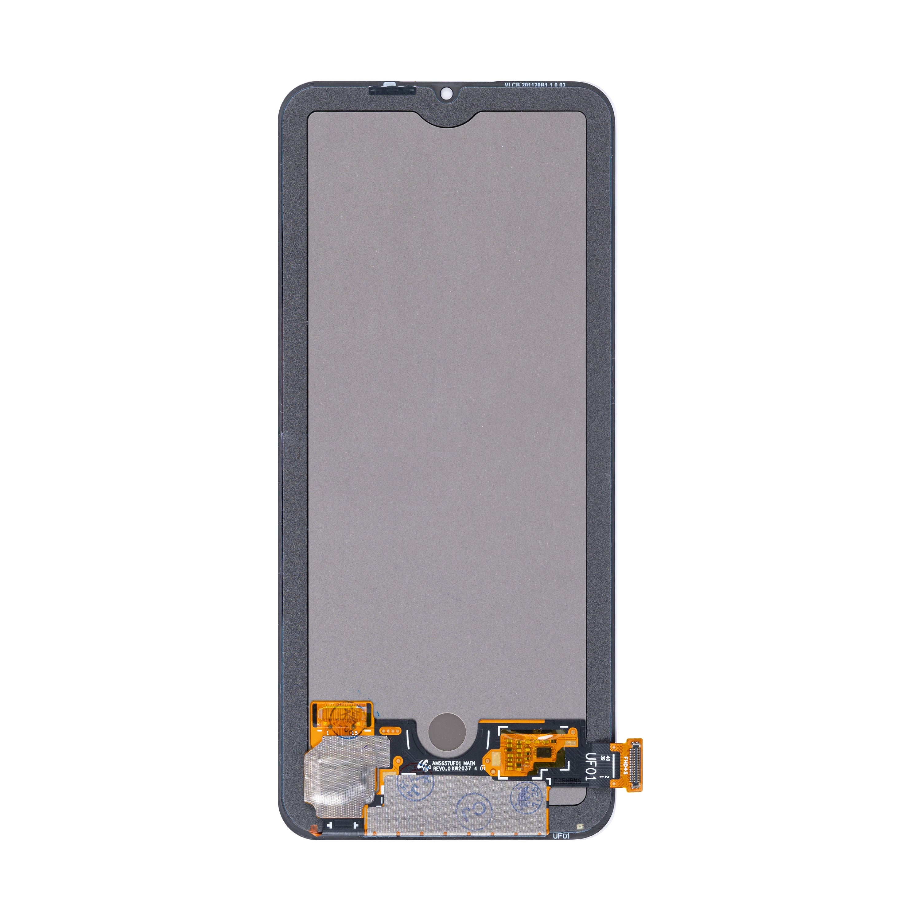 Xiaomi Mi 10 Lite 5G Display und Digitizer ohne Rahmen, Schwarz, OEM