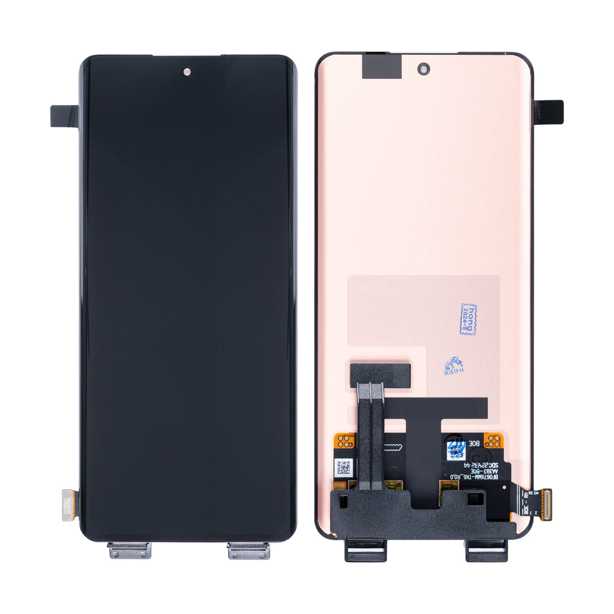 Oppo Reno9, Reno9 Pro, Reno9 Pro Plus Display und Digitizer ohne Rahmen, Schwarz, OEM