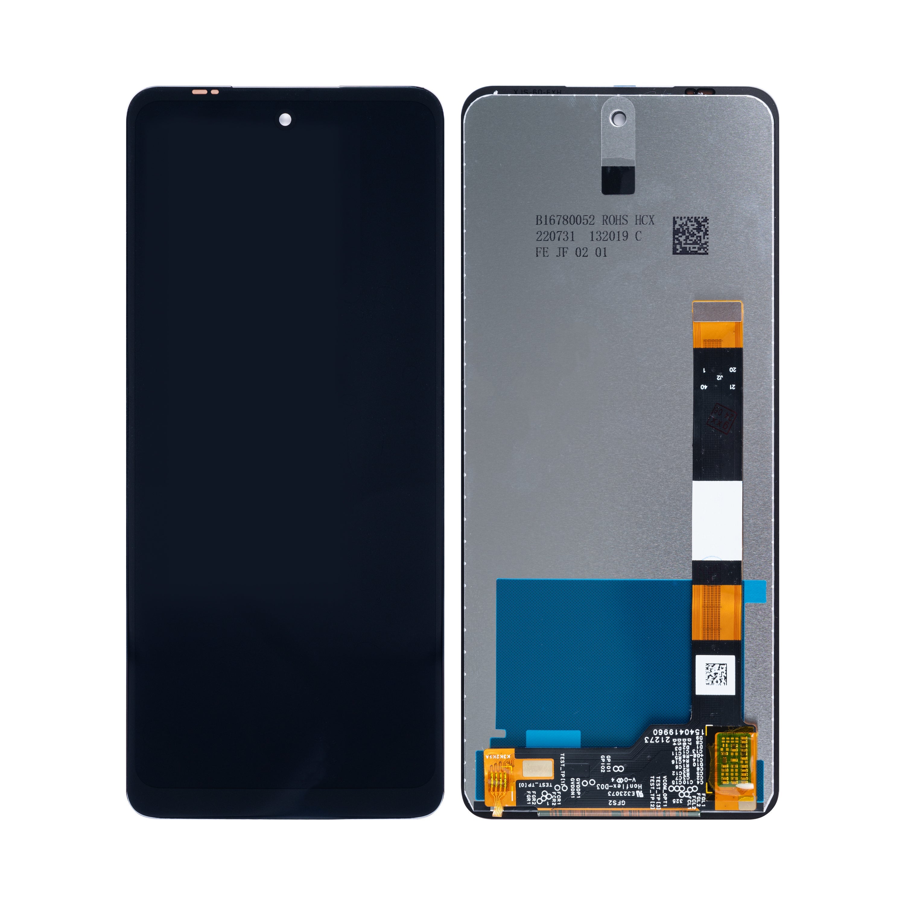 Xiaomi Redmi Note 13, 12 Turbo, Poco F5 5G Display und Digitizer ohne Rahmen, Schwarz, OEM