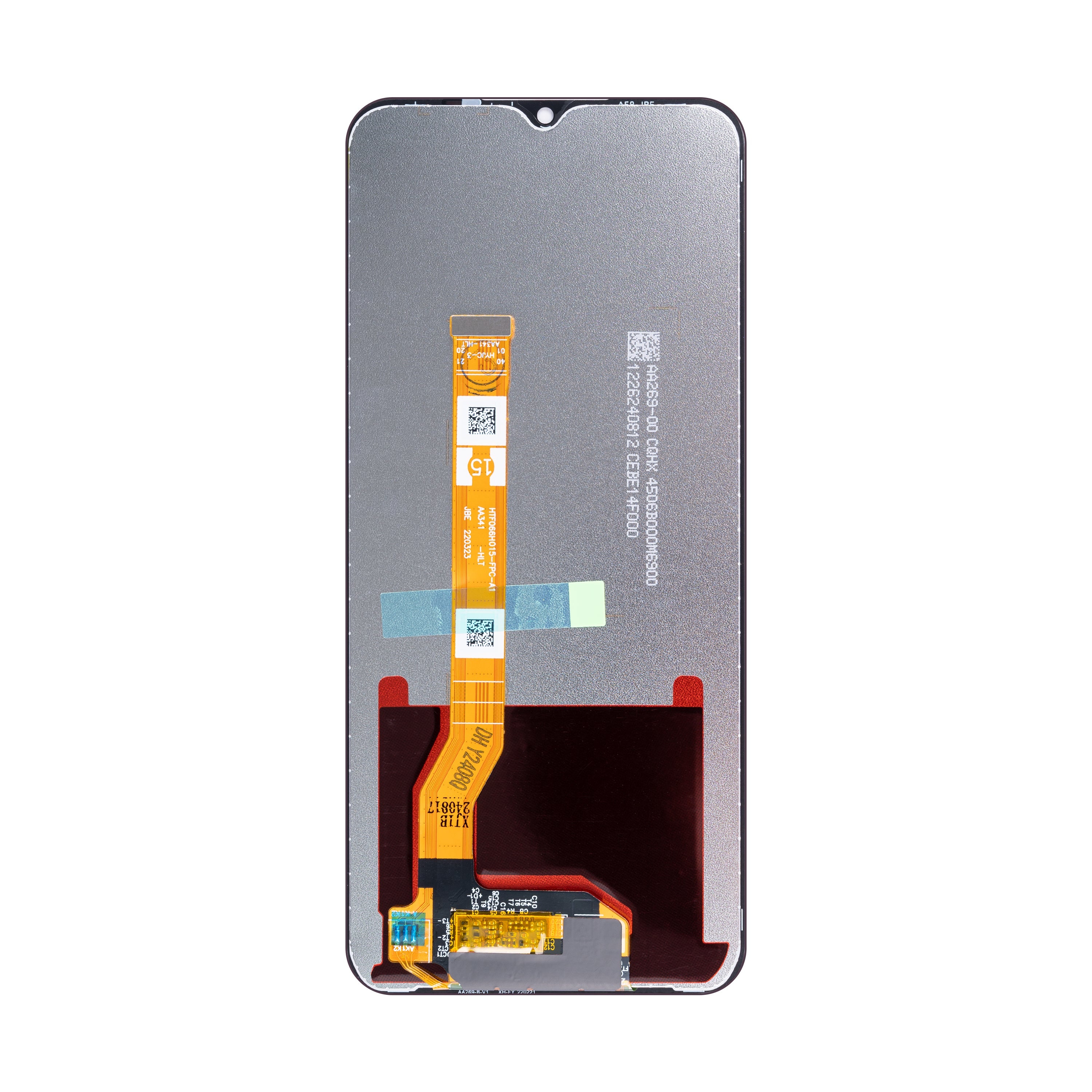 Oppo K10 5G Display und Digitizer ohne Rahmen, Schwarz, OEM