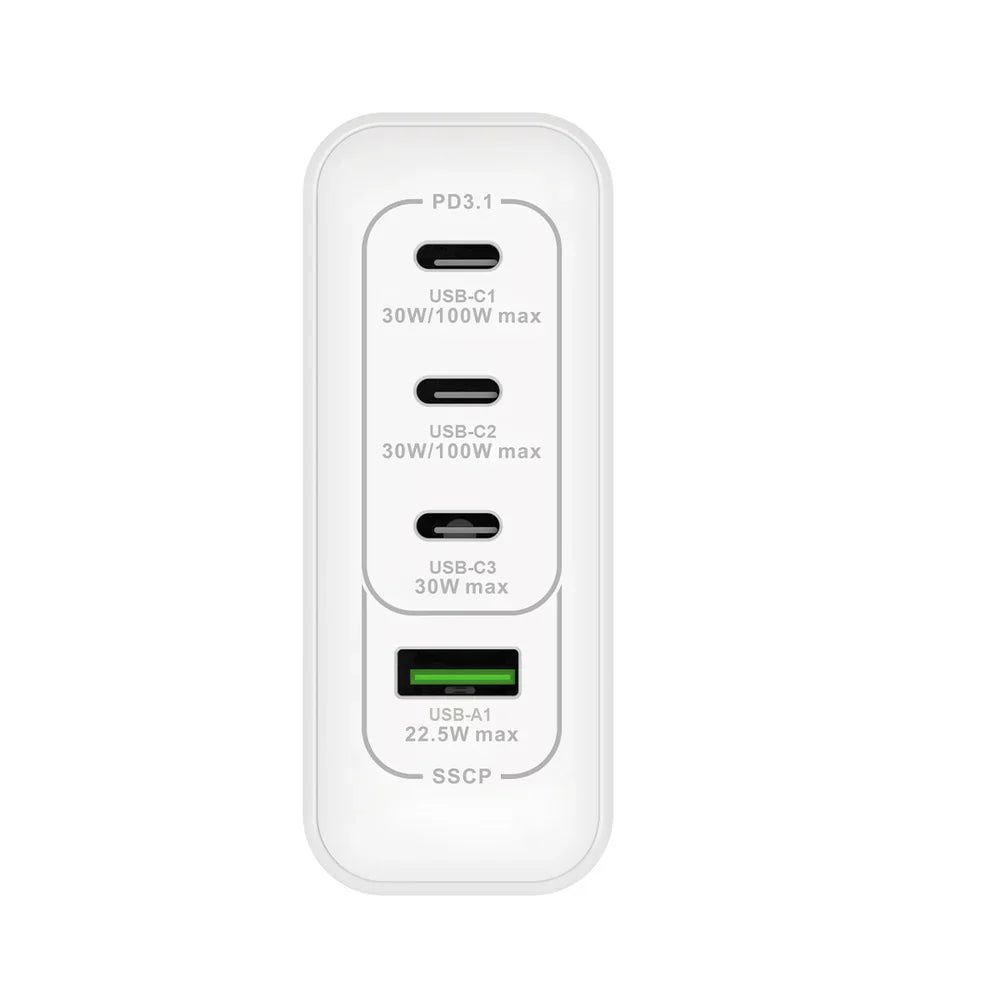 Rixus RXHC100 100W GaN Power Adapter – Weiss - Phonebazaar