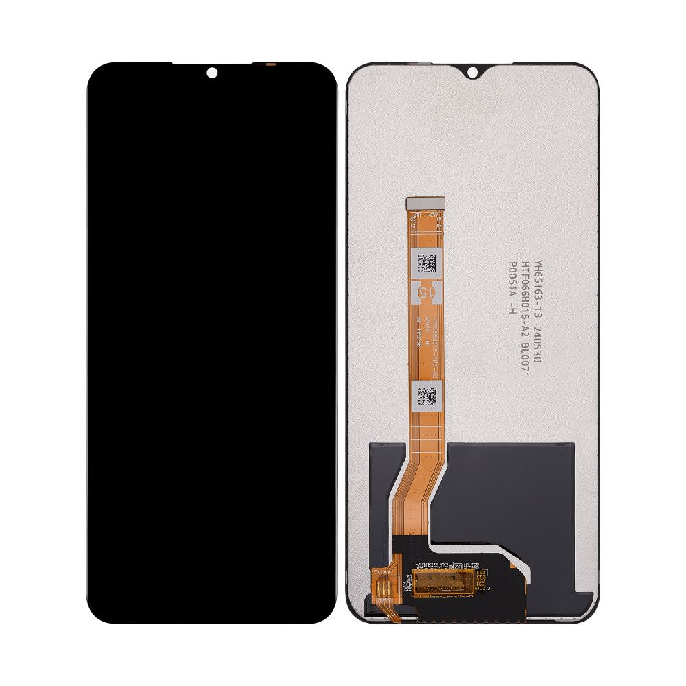 Oppo A58 5G Display und Digitizer ohne Rahmen, Schwarz, OEM