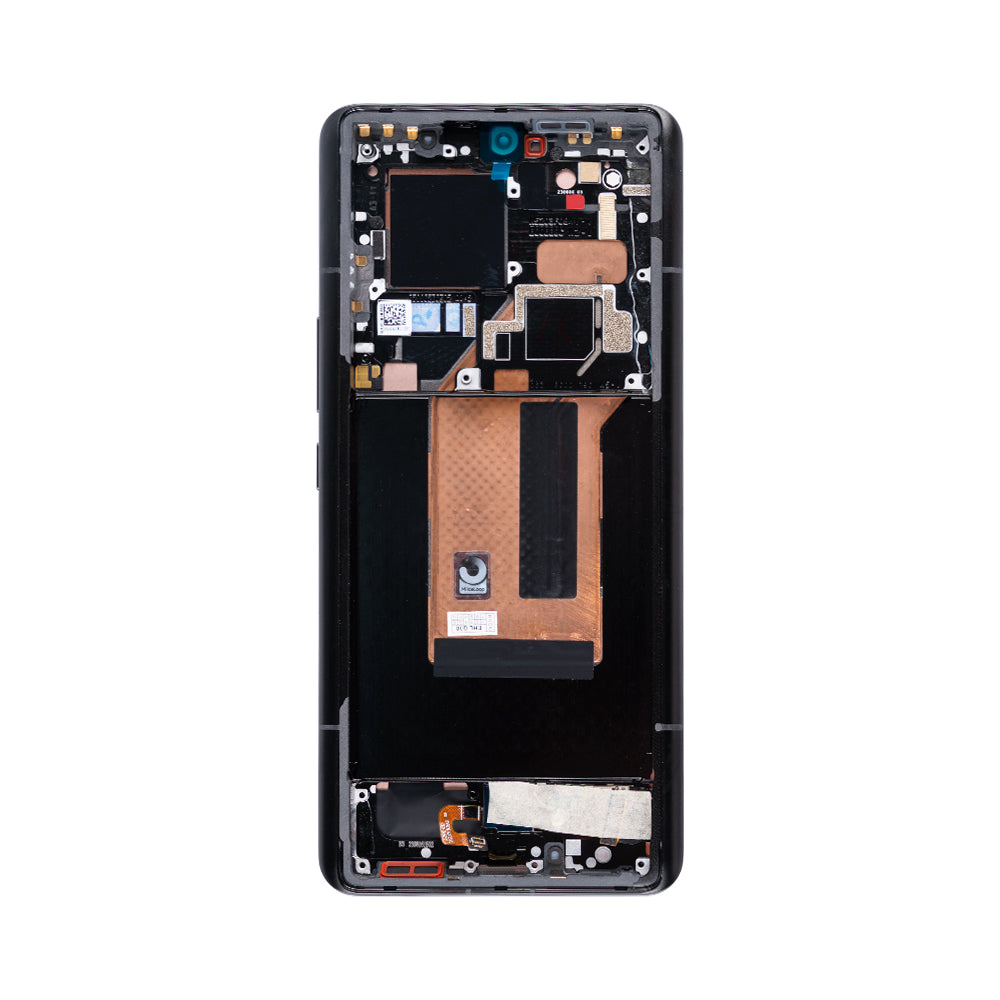 Xiaomi 13 Ultra Display und Digitizer mit Rahmen, Schwarz, OEM