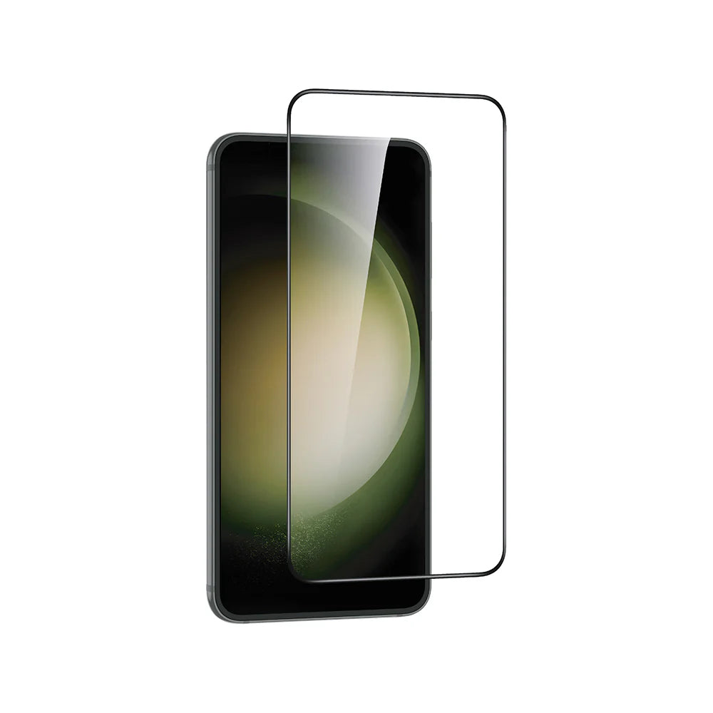 Rixus, Clear HD Full Curved Edge Gehärtetes Glas für Samsung Galaxy S24 FE, A36, A56