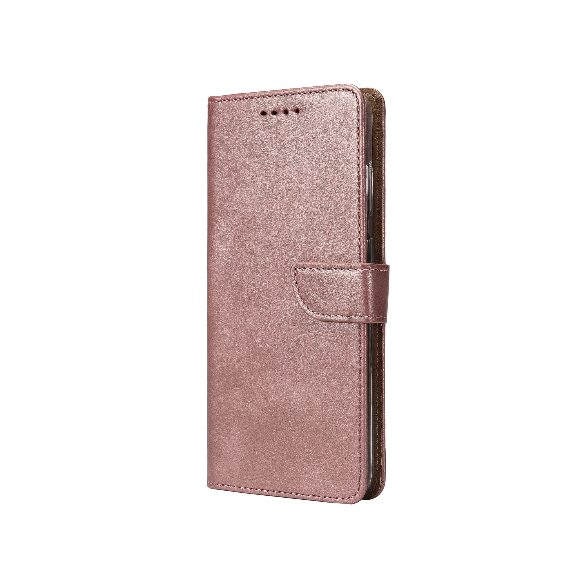 Rixus Book Case Wallet Case für Samsung Galaxy S24 FE Rosegold