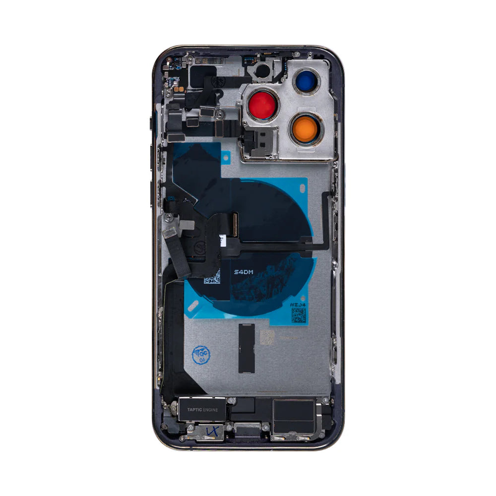 iPhone 14 Pro Max Komplettes Gehäuse inkl. aller Kleinteile ohne Akku und Rückkamera – Schwarz, Silber, Gold, Lila