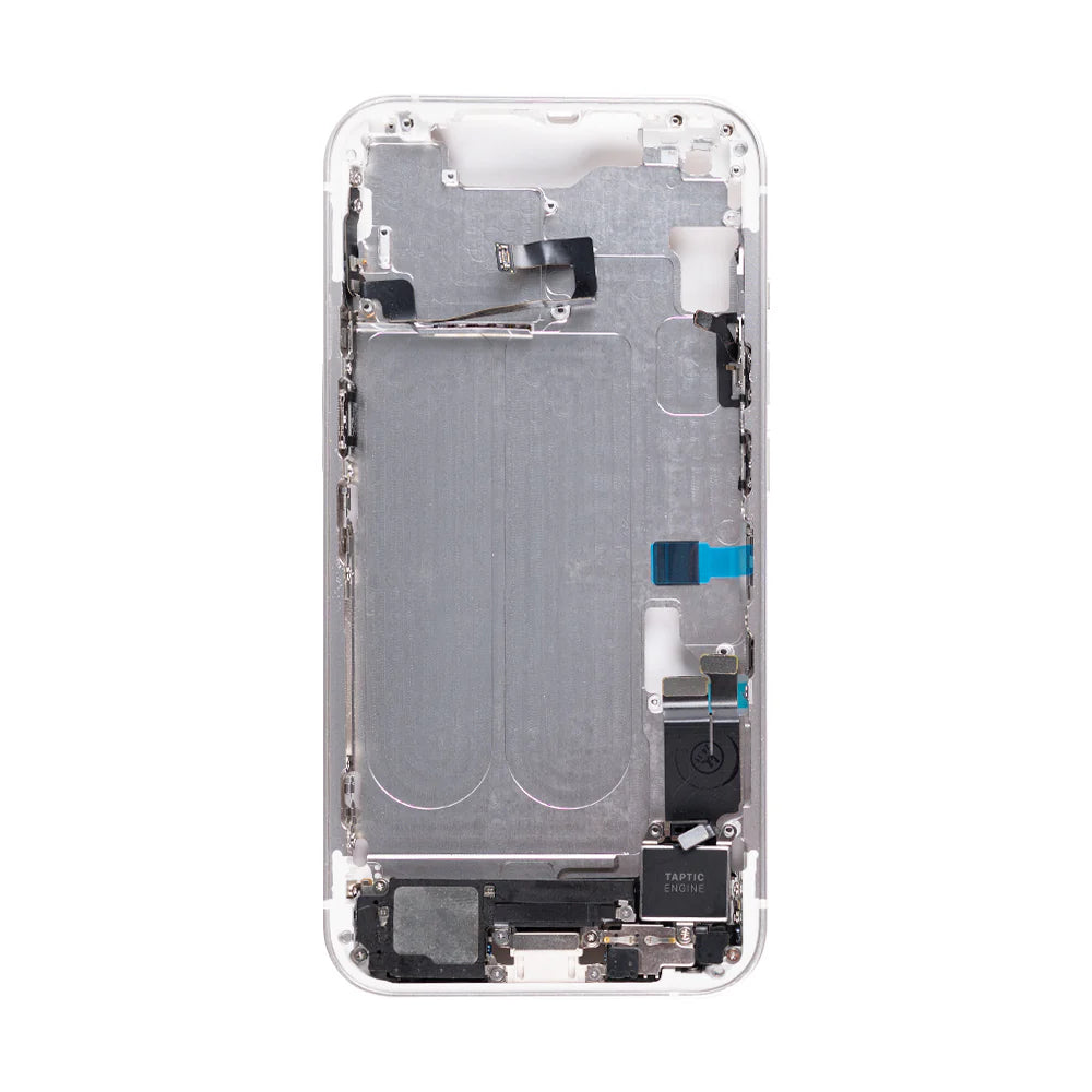 Für iPhone 14 Mittelrahmen (Gelb, Blau, Schwarz, Silber, Rot, Violett.)
