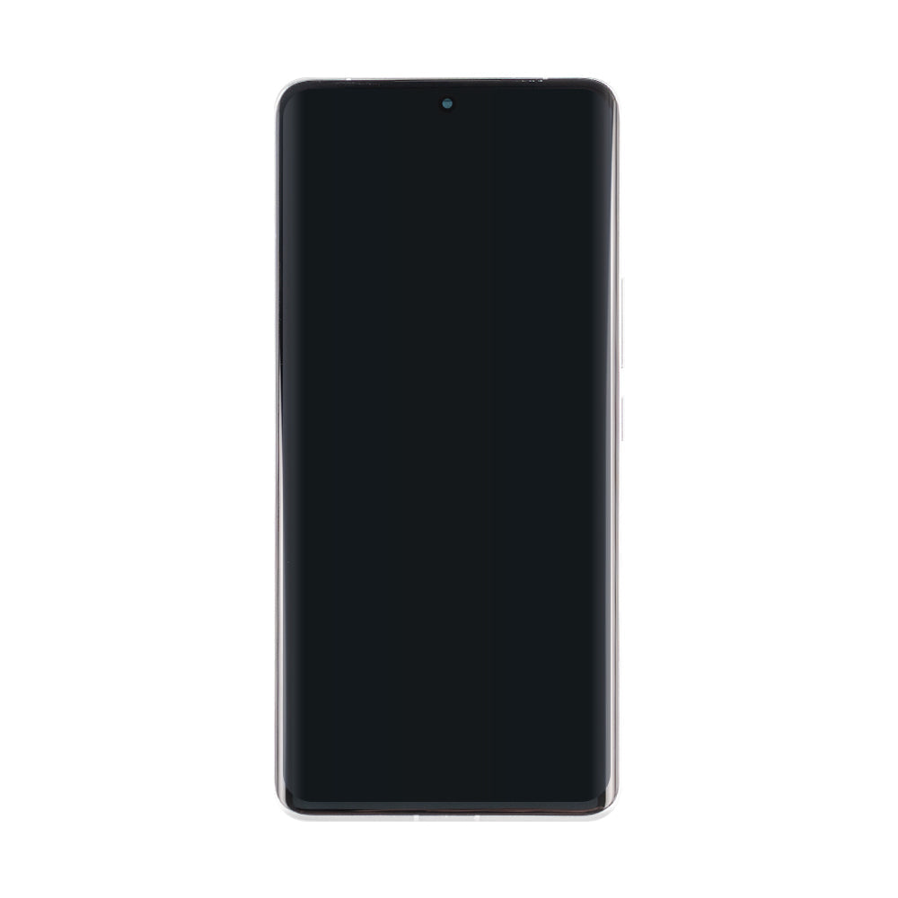 Xiaomi 13 Ultra Display und Digitizer mit Rahmen, Weiß (OEM)