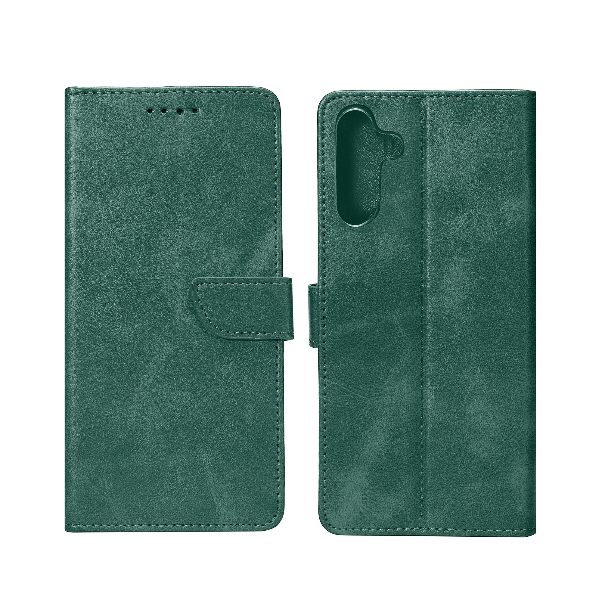 Rixus Book Case Wallet Case für Samsung Galaxy A54 5G Grün