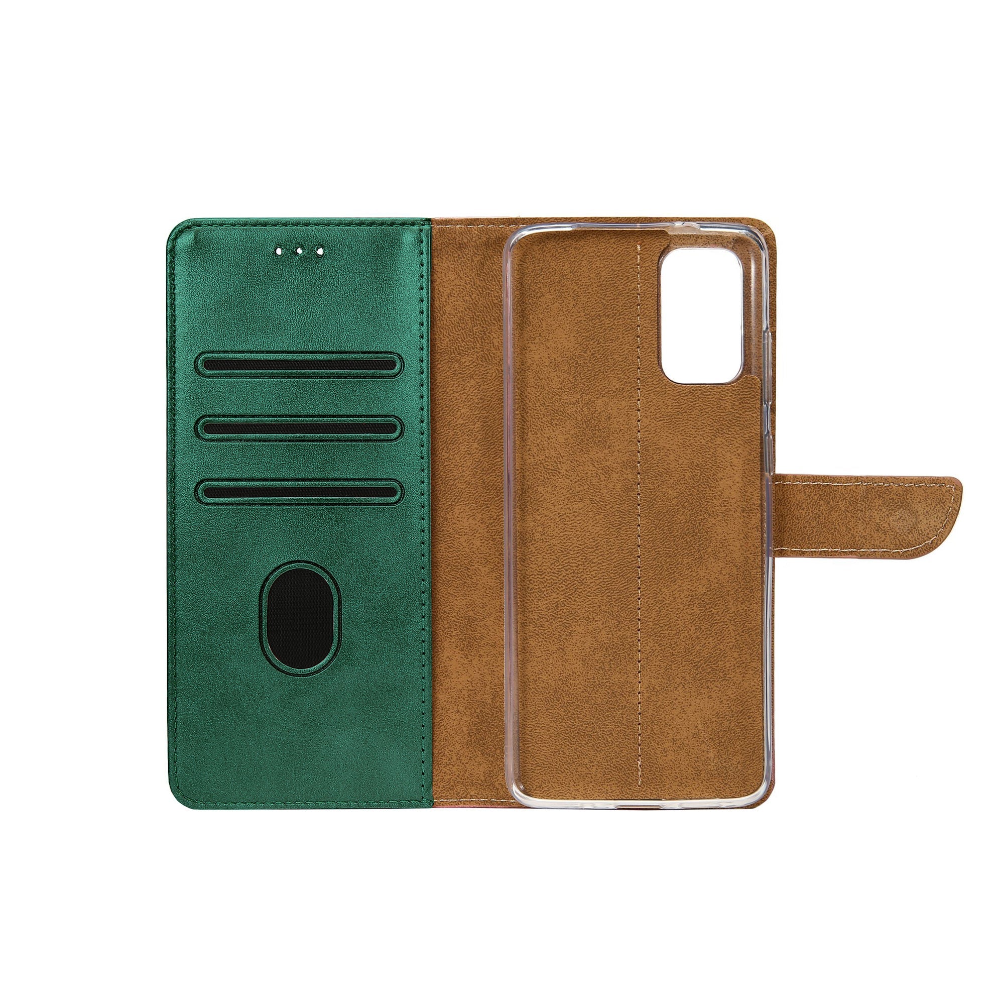 Rixus Book Case Wallet Case für Samsung Galaxy A53 5G Grün