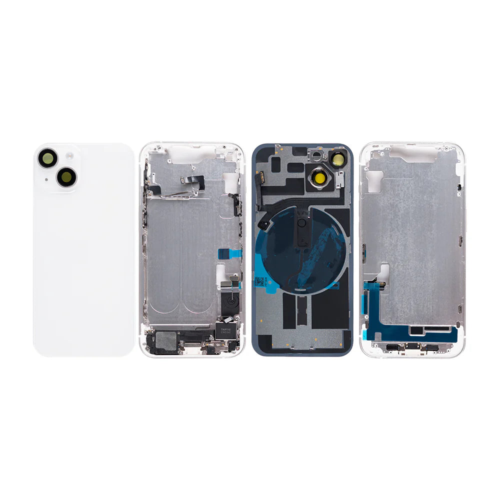 Für iPhone 14 Komplettes Gehäuse inkl. aller Kleinteile ohne Akku und Rückkamera