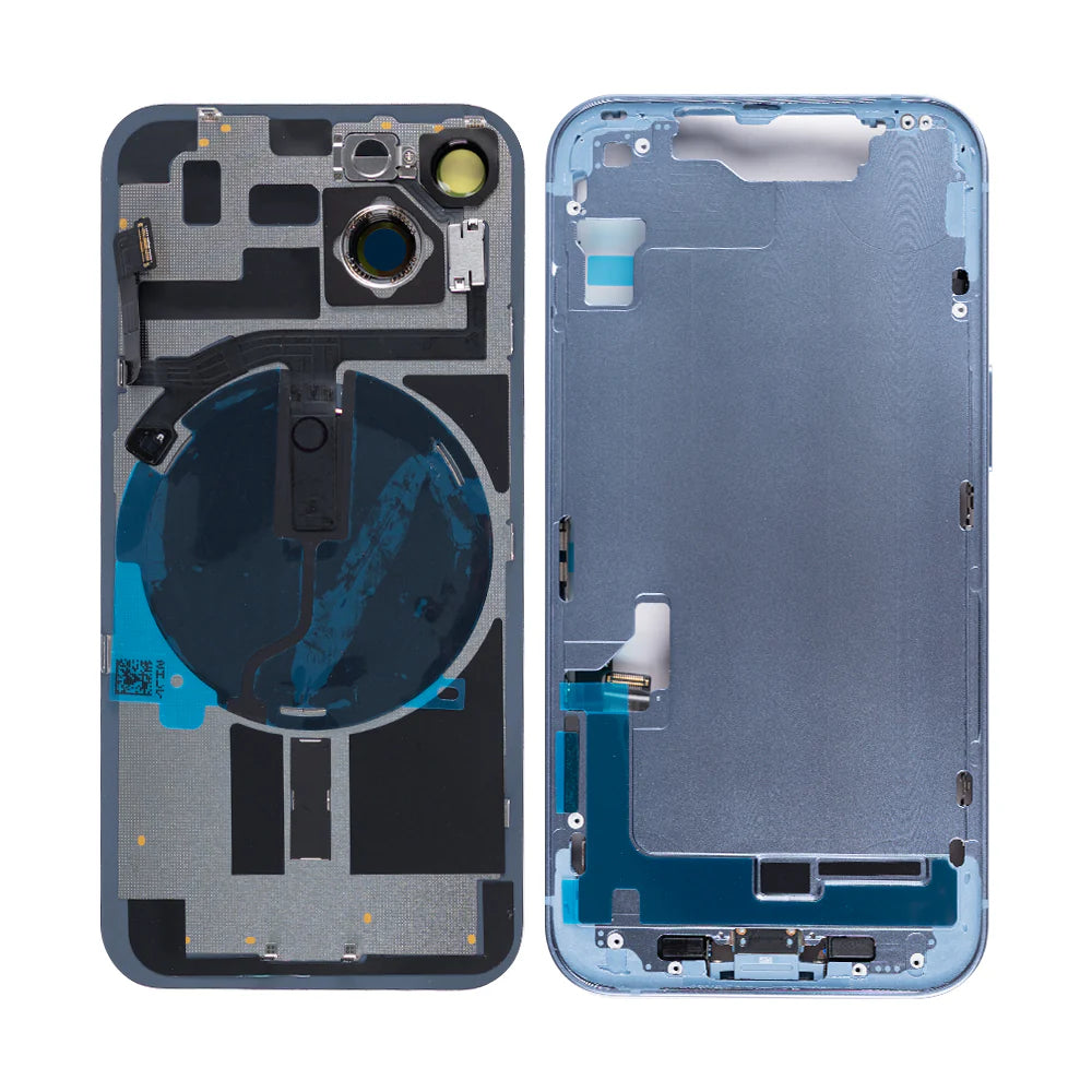 Für iPhone 14 Komplettes Gehäuse inkl. aller Kleinteile ohne Akku und Rückkamera