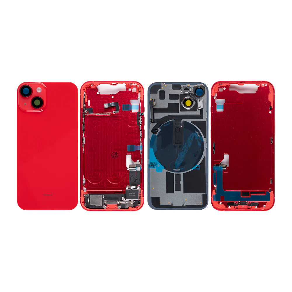 Für iPhone 14 Komplettes Gehäuse inkl. aller Kleinteile ohne Akku und Rückkamera