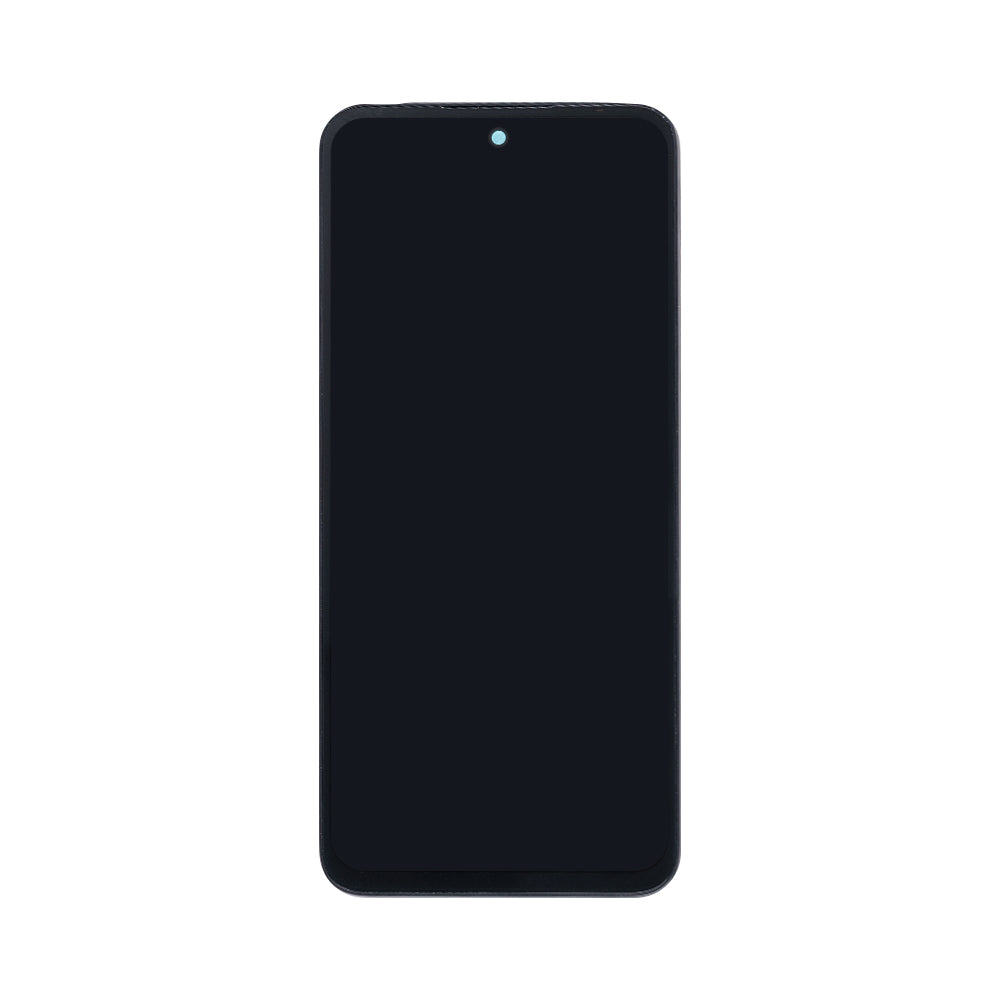 Xiaomi Poco M6 4G Display und Digitizer mit Rahmen, Schwarz, OEM