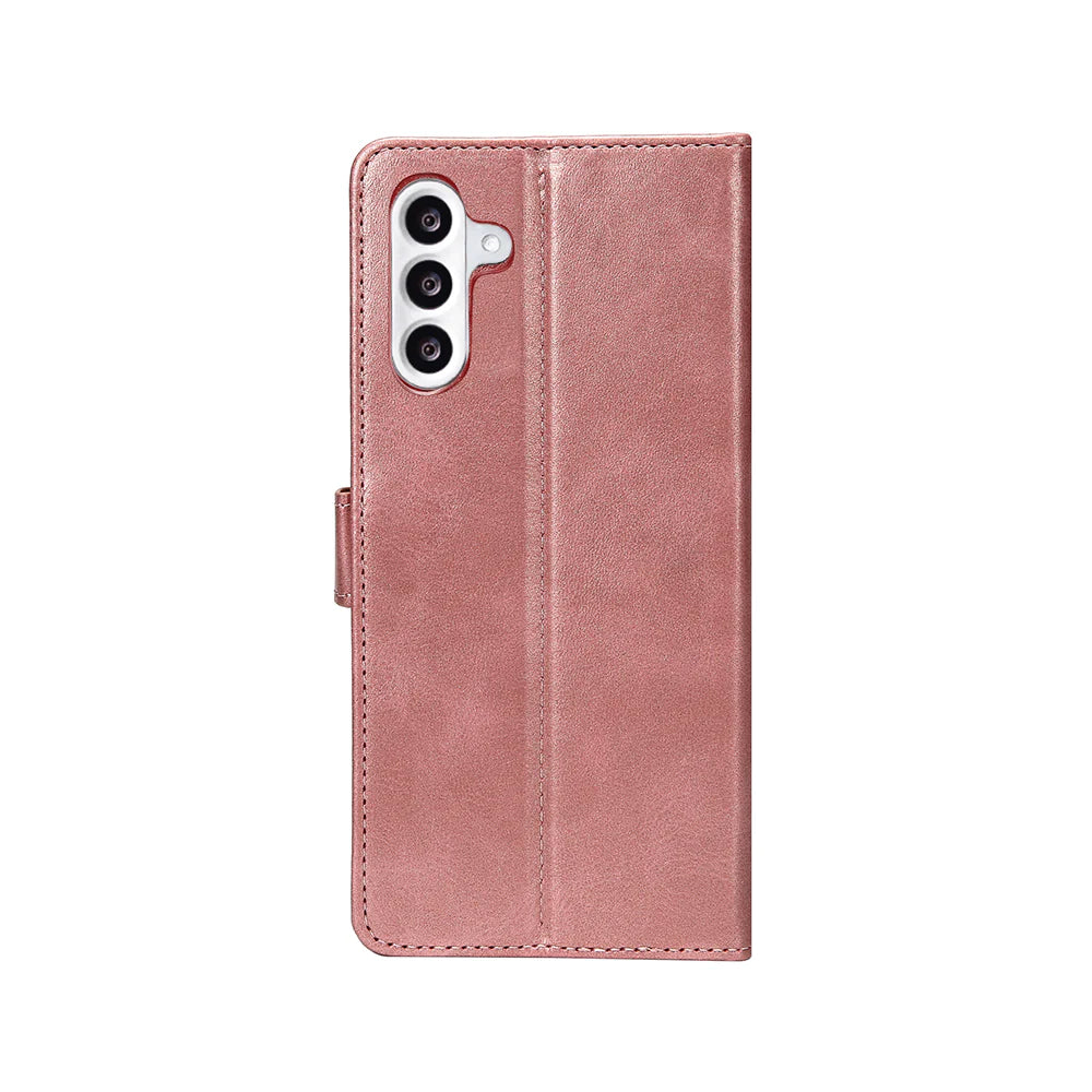 Rixus Book Case Wallet Case für Samsung Galaxy A54 5G Rosegold
