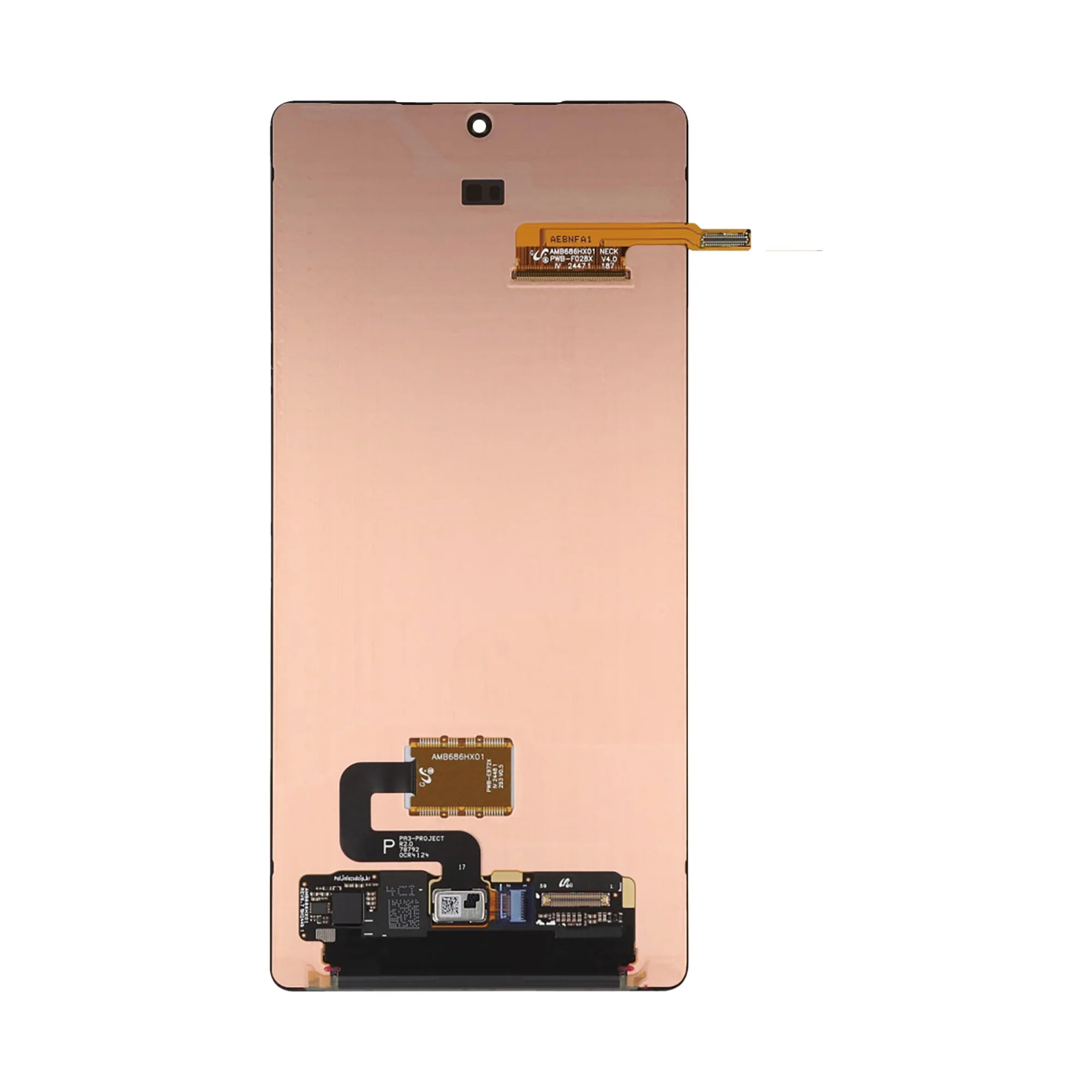 Samsung Galaxy S25 Ultra Service Pack Display – Schwarz