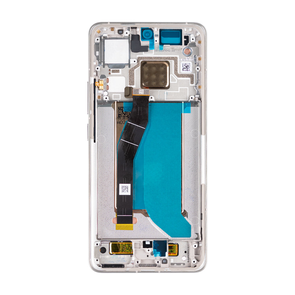 Xiaomi 14T Pro Display und Digitizer mit Rahmen, Titangrau (OEM)