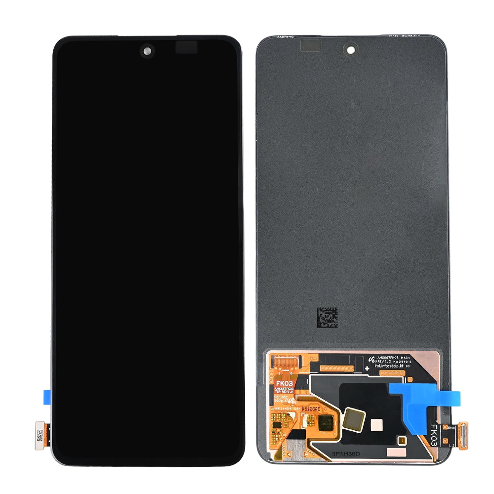 Oppo Reno13 F 4G, 5G, Reno12 F 4G, 5G Display und Digitizer ohne Rahmen, Schwarz, OEM