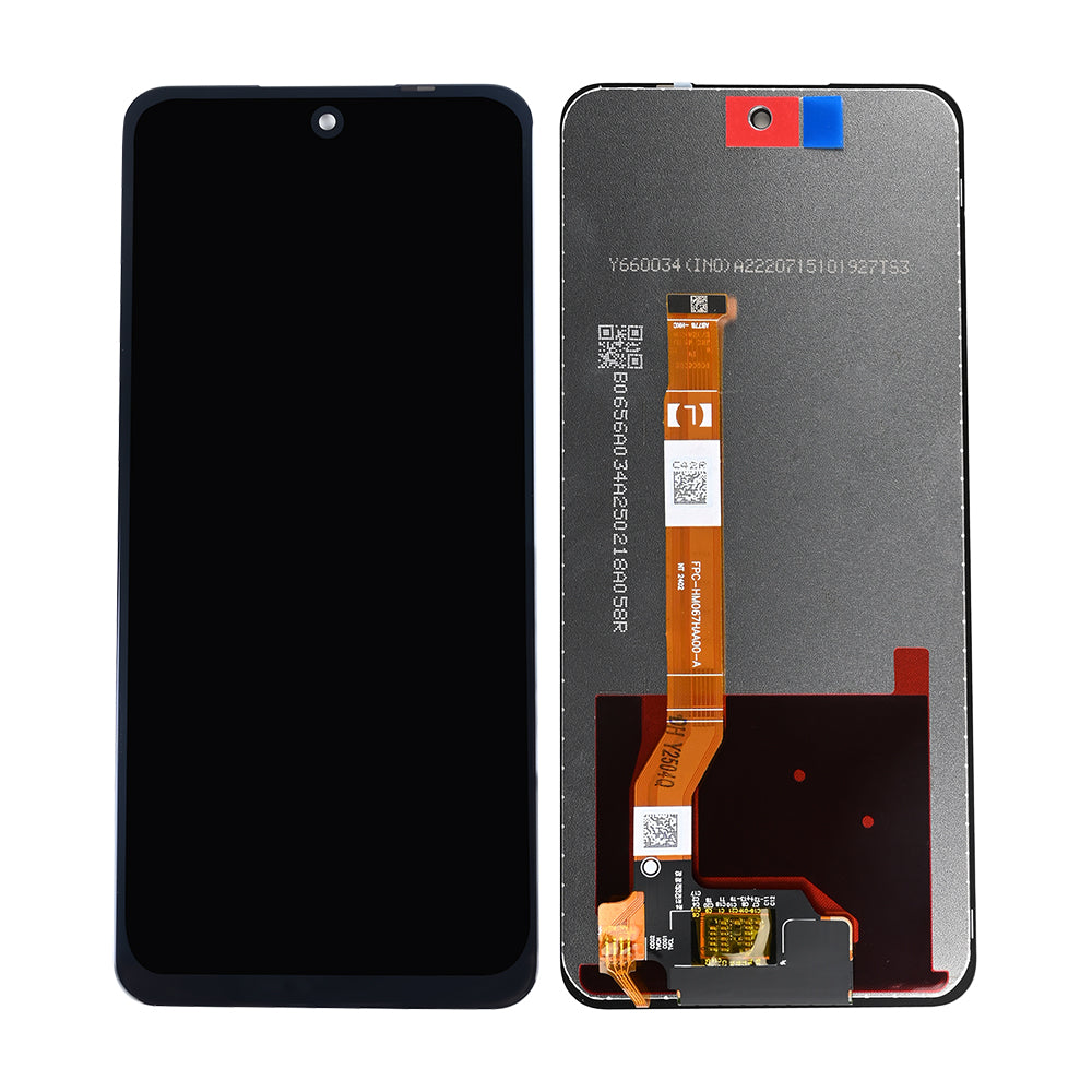 Oppo A3 4G Display And Digitizer Without Frame Black OEM