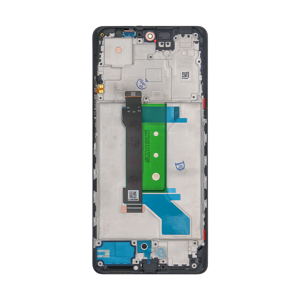 Xiaomi Redmi Note 12 Pro Plus 5G Display und Digitizer mit Rahmen, Obsidianschwarz (OEM)