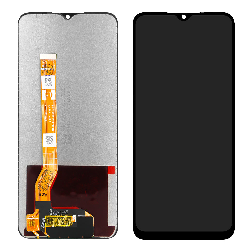 Oppo A17, A77 4G, A77 5G, A57s, OnePlus Nord N20 SE Display und Digitizer ohne Rahmen, Schwarz (OEM)