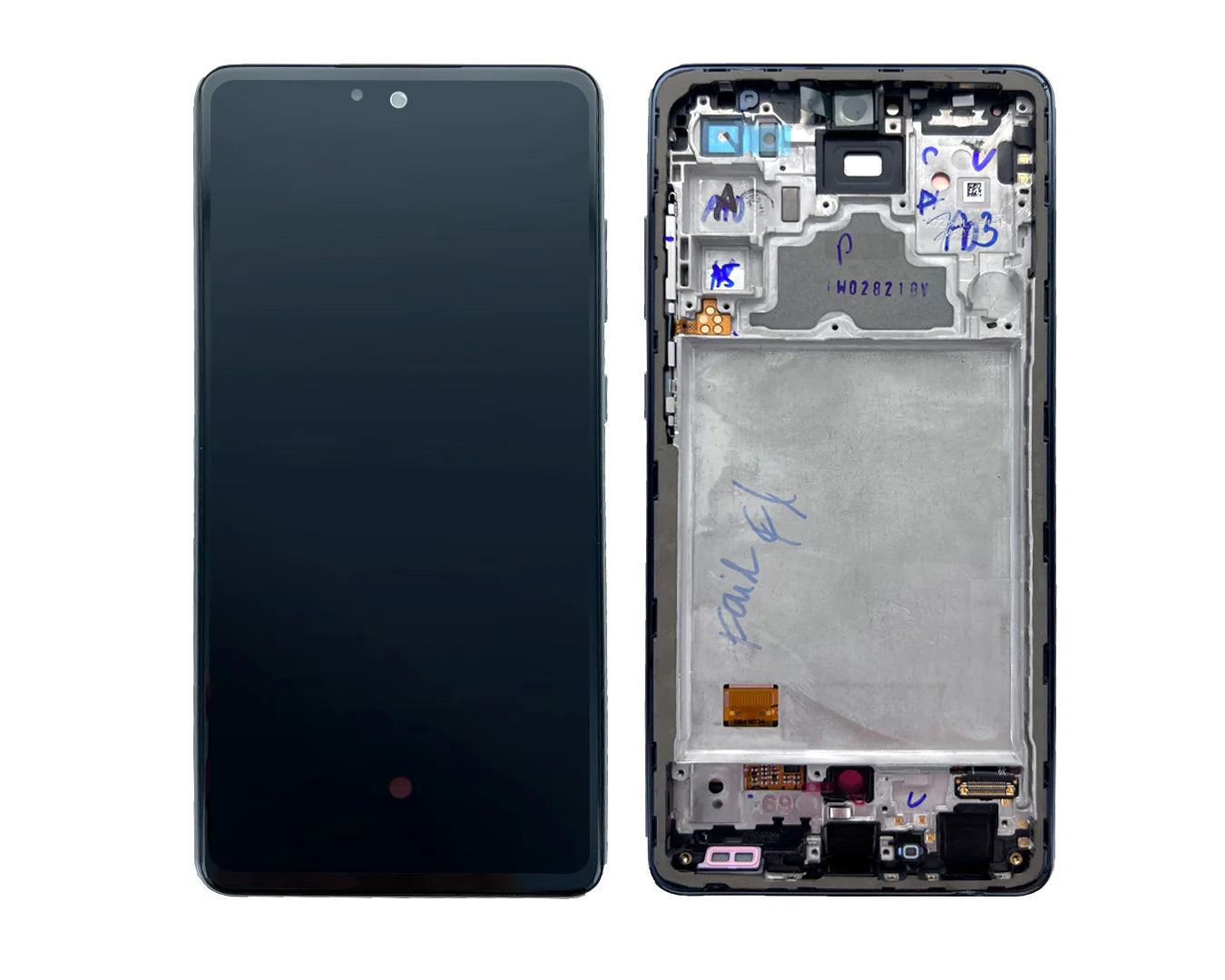Samsung Galaxy A72 Display Modul (Service Pack, AMOLED, mit Rahmen) - Phonebazaar