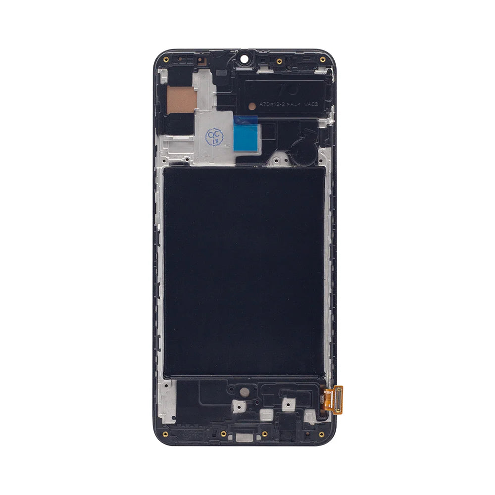 Samsung Galaxy A70 Soft-OLED Display (mit Rahmen)