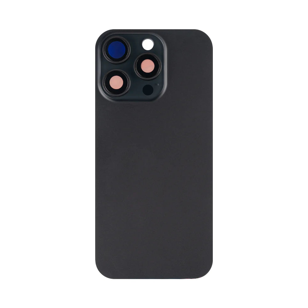 Für iPhone 16 Pro Extra-Glas ohne NFC, vergrößerter Kamerarahmen, Schwarz Titan, Wüste Titan, Weiss Titan
