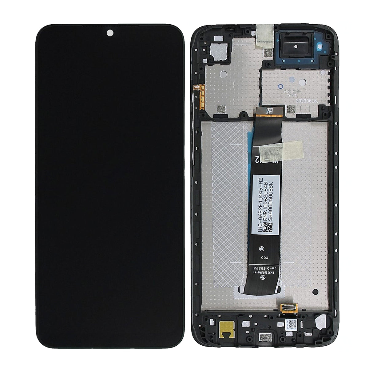 Xiaomi Redmi A2, A2 Plus Display und Digitizer mit Rahmen Schwarz OEM