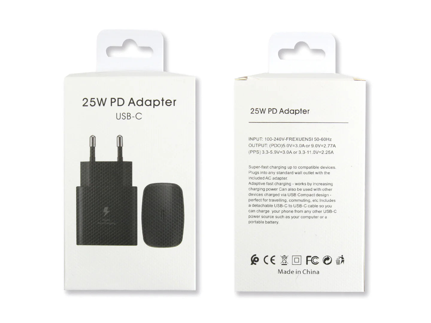 Samsung USB-C 25W PD Ladegerät – Schwarz (Retail Box)