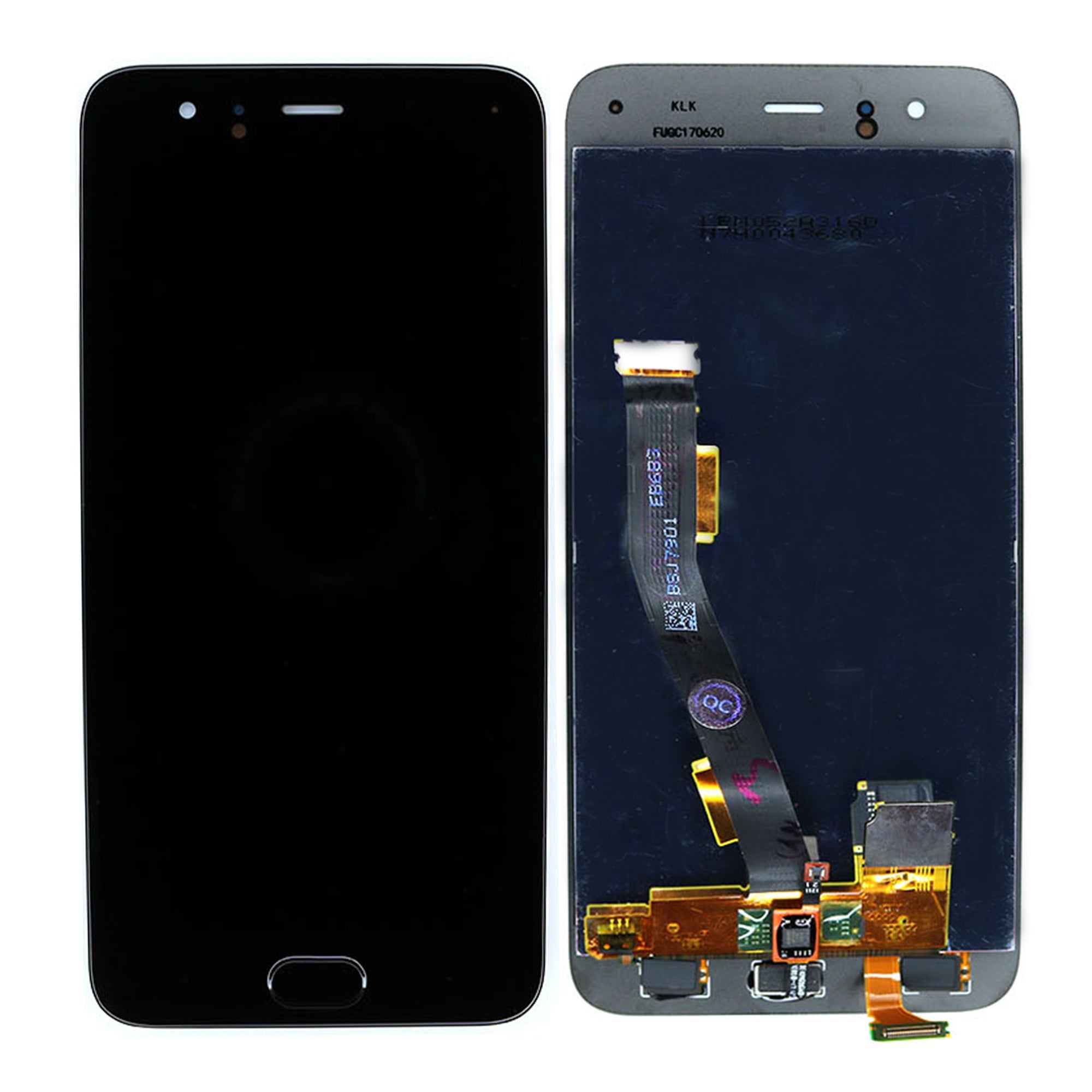Xiaomi Mi 6 Display und Digitizer ohne Rahmen, Schwarz, OEM